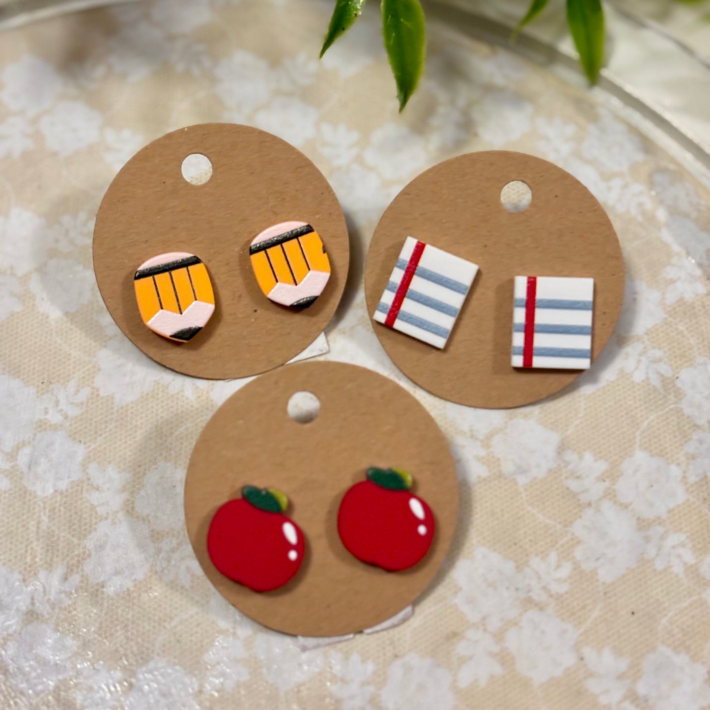 Back To School: Teacher Postback Earrings