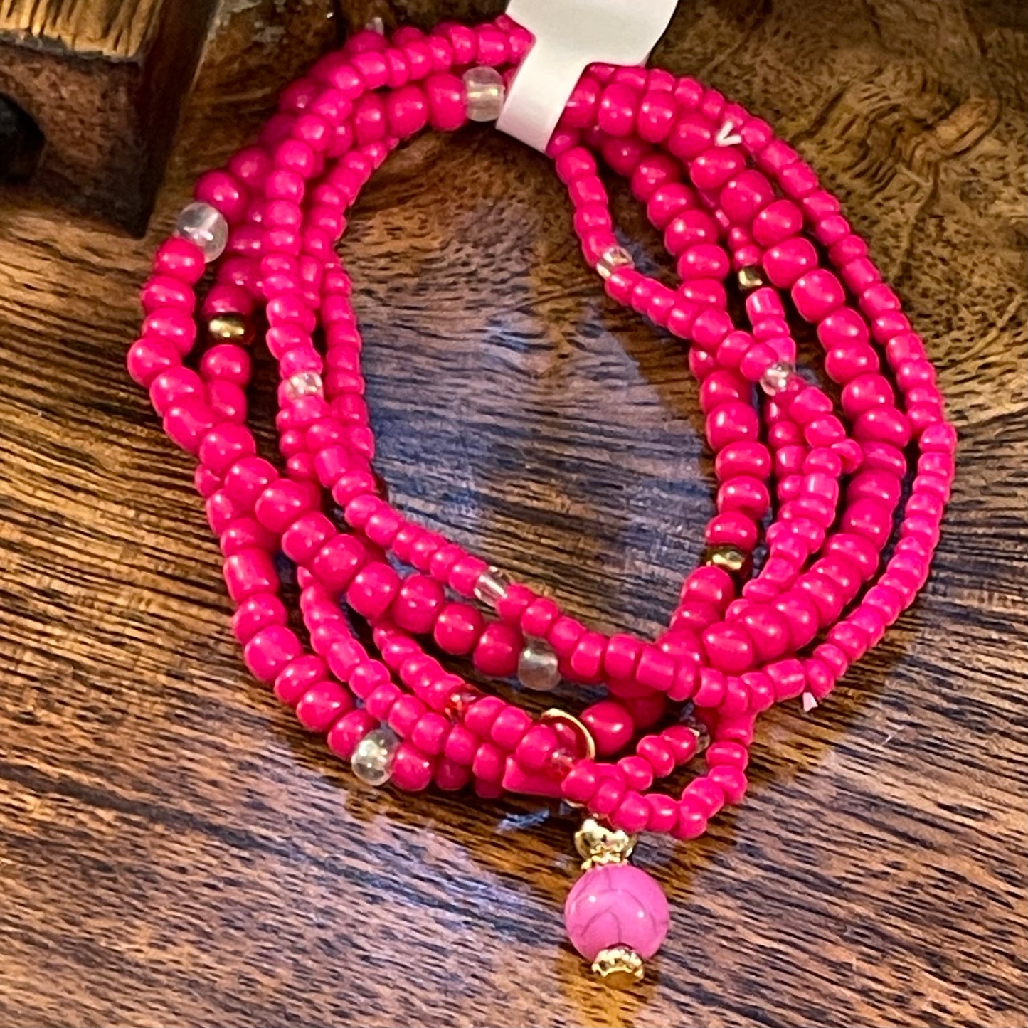 Bracelets - Pink Stretch Bracelet Stacks