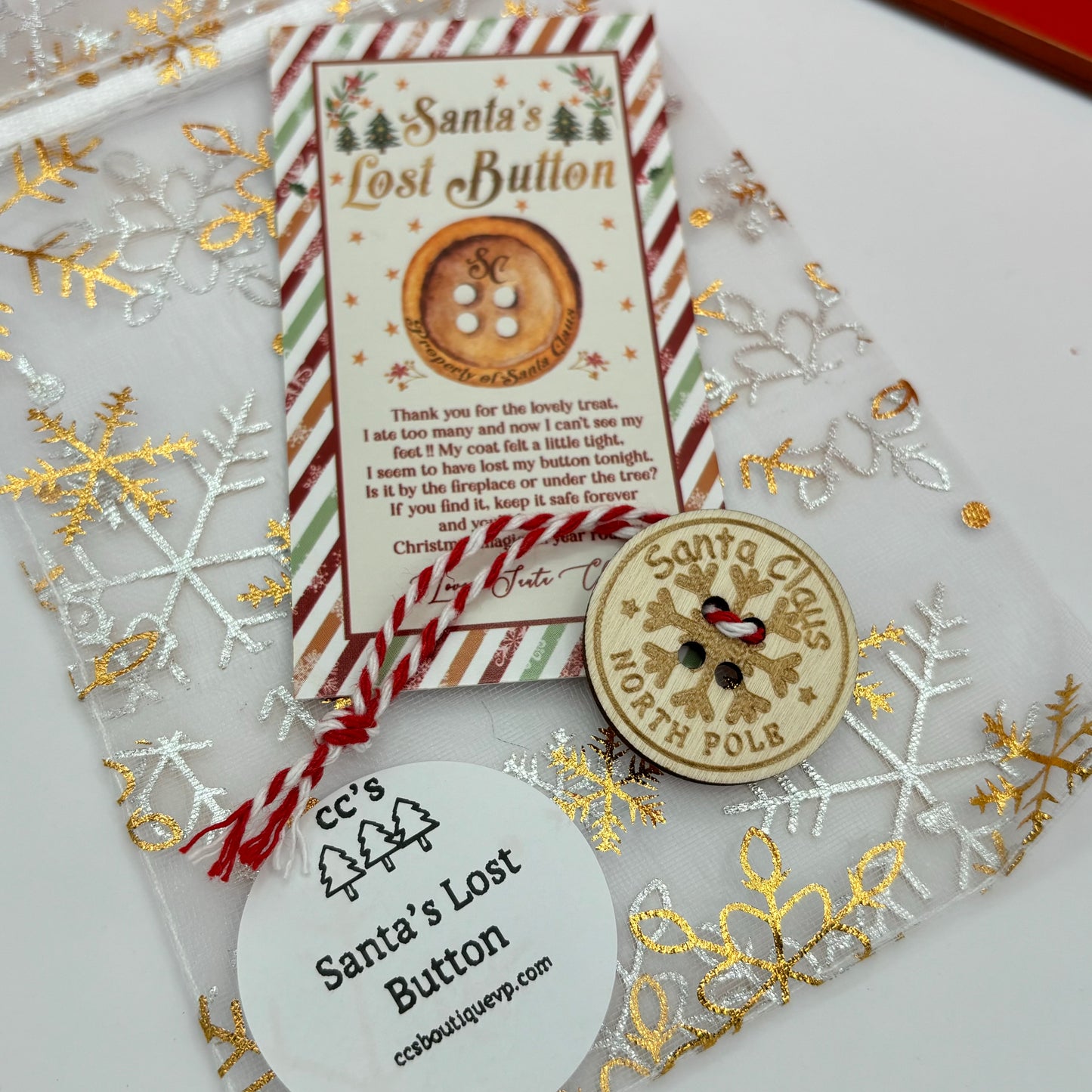 Santa’s Magic Key or Santa’s Lost Button