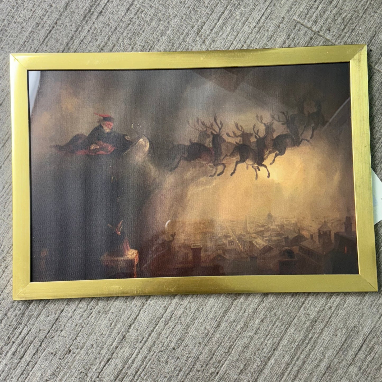 Framed Art • Santa or Sleigh