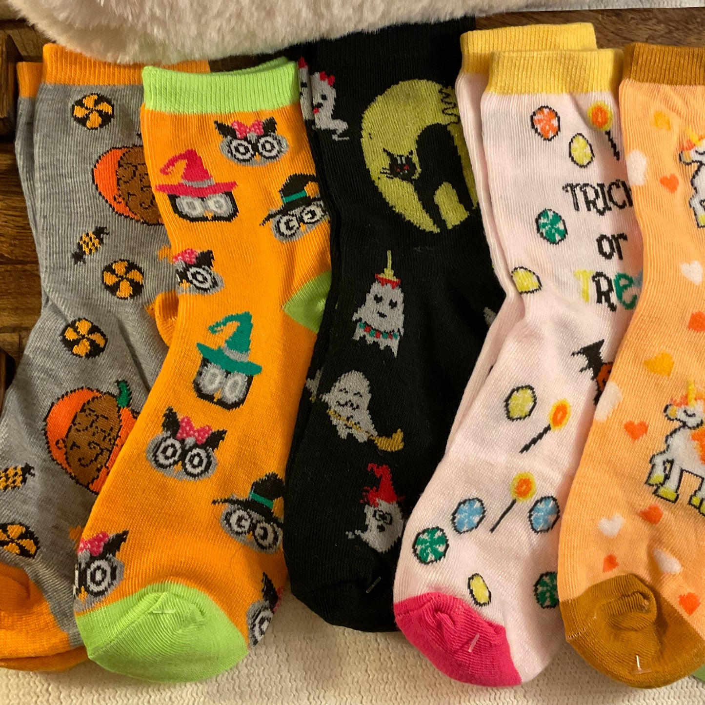 Halloween Kids Socks (6-8)