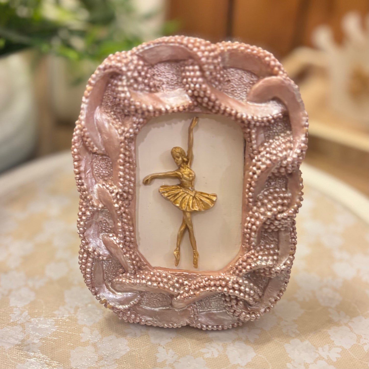Ballerina in Pink Frame