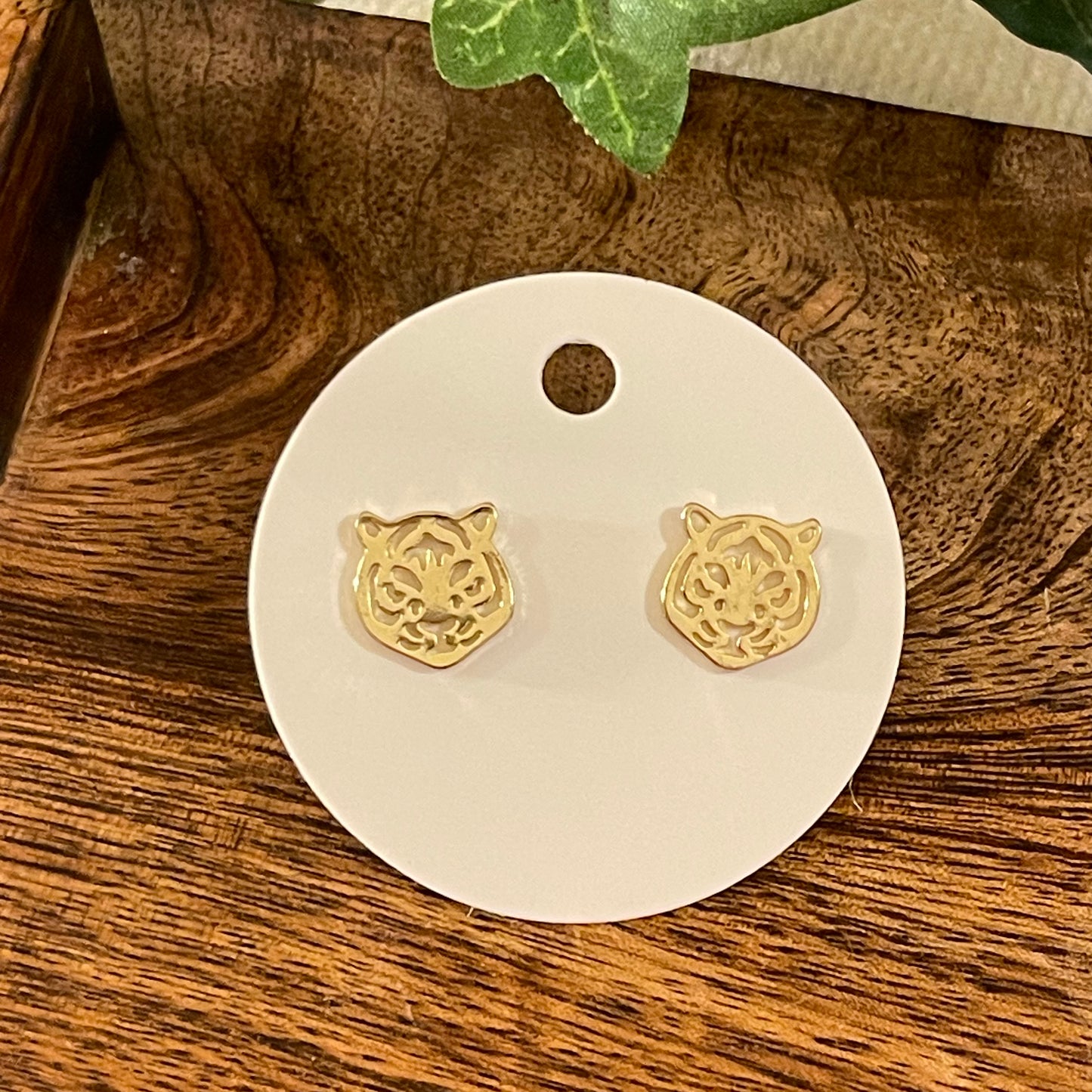 GameDay: Tiger Dangle or Post Back Earrings
