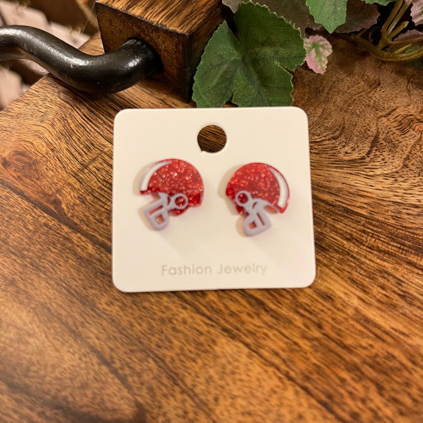 Helmet Post Back Style Earrings