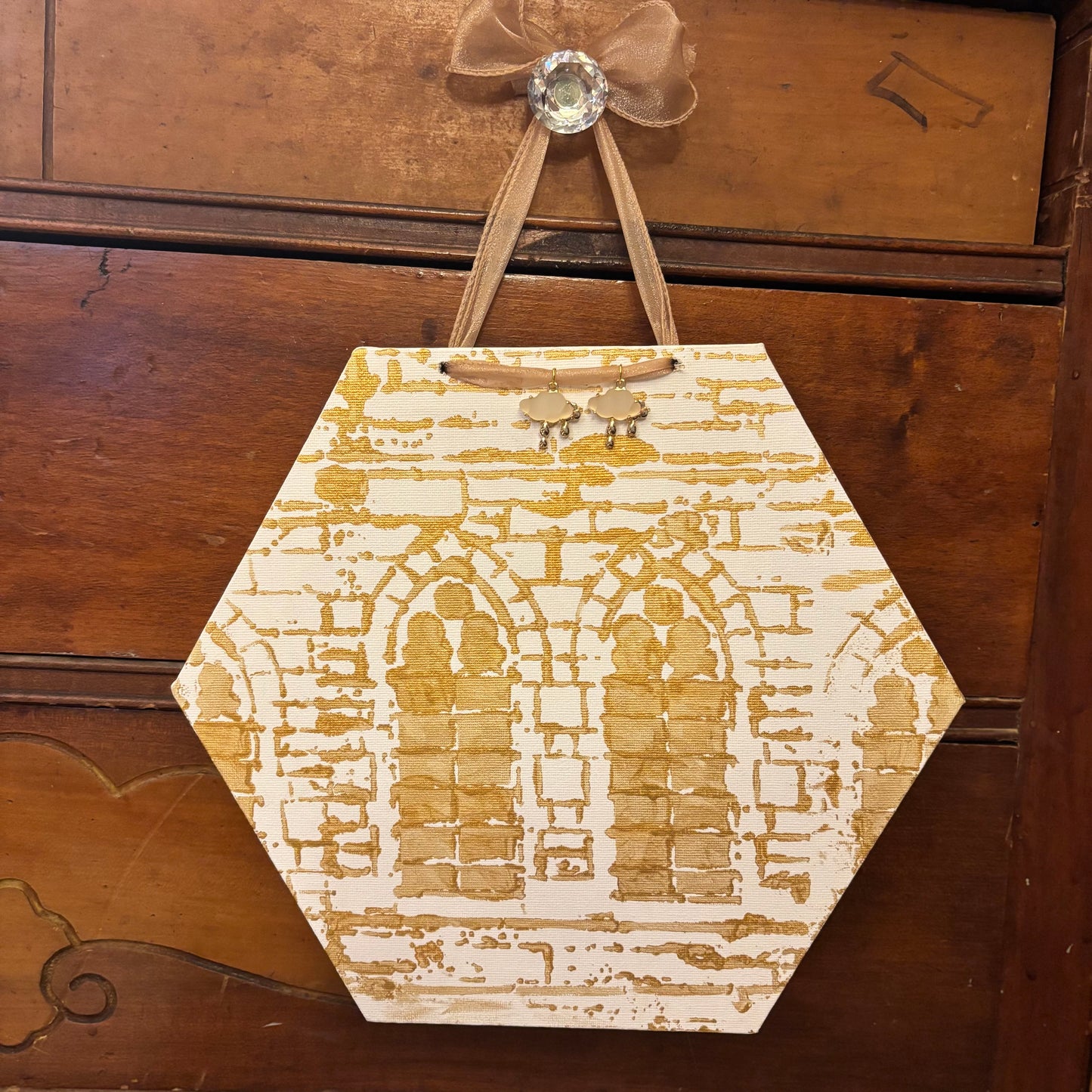 Church Windows on Canvas