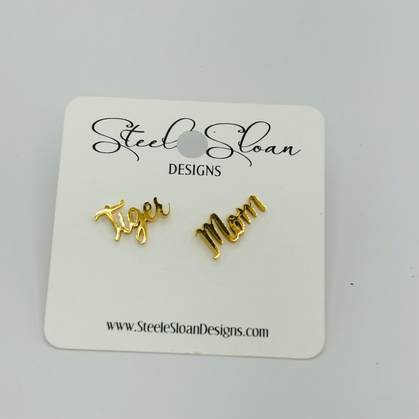 GameDay: Tiger Mom Post Back Earrings
