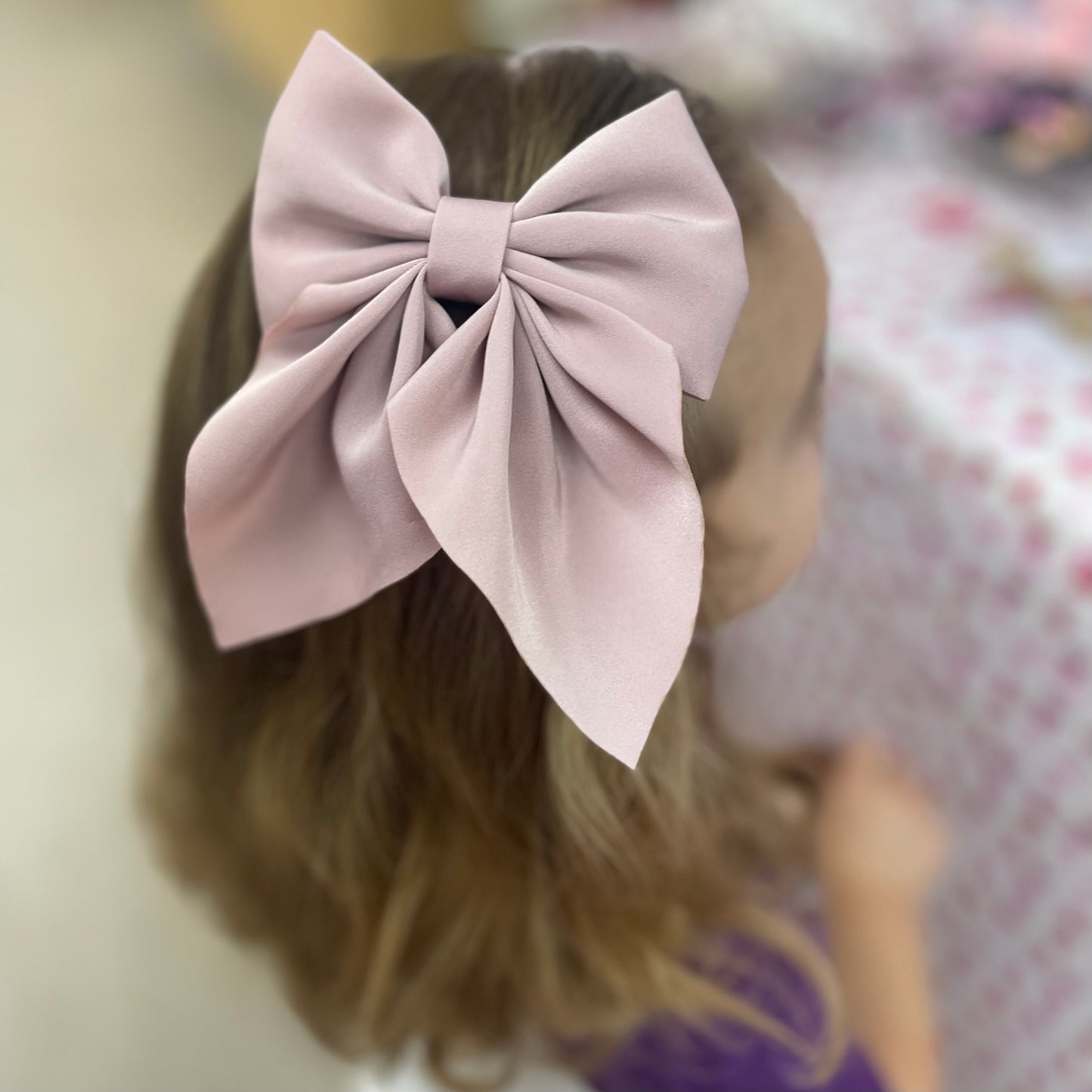 Hair Bows 7” with Clip