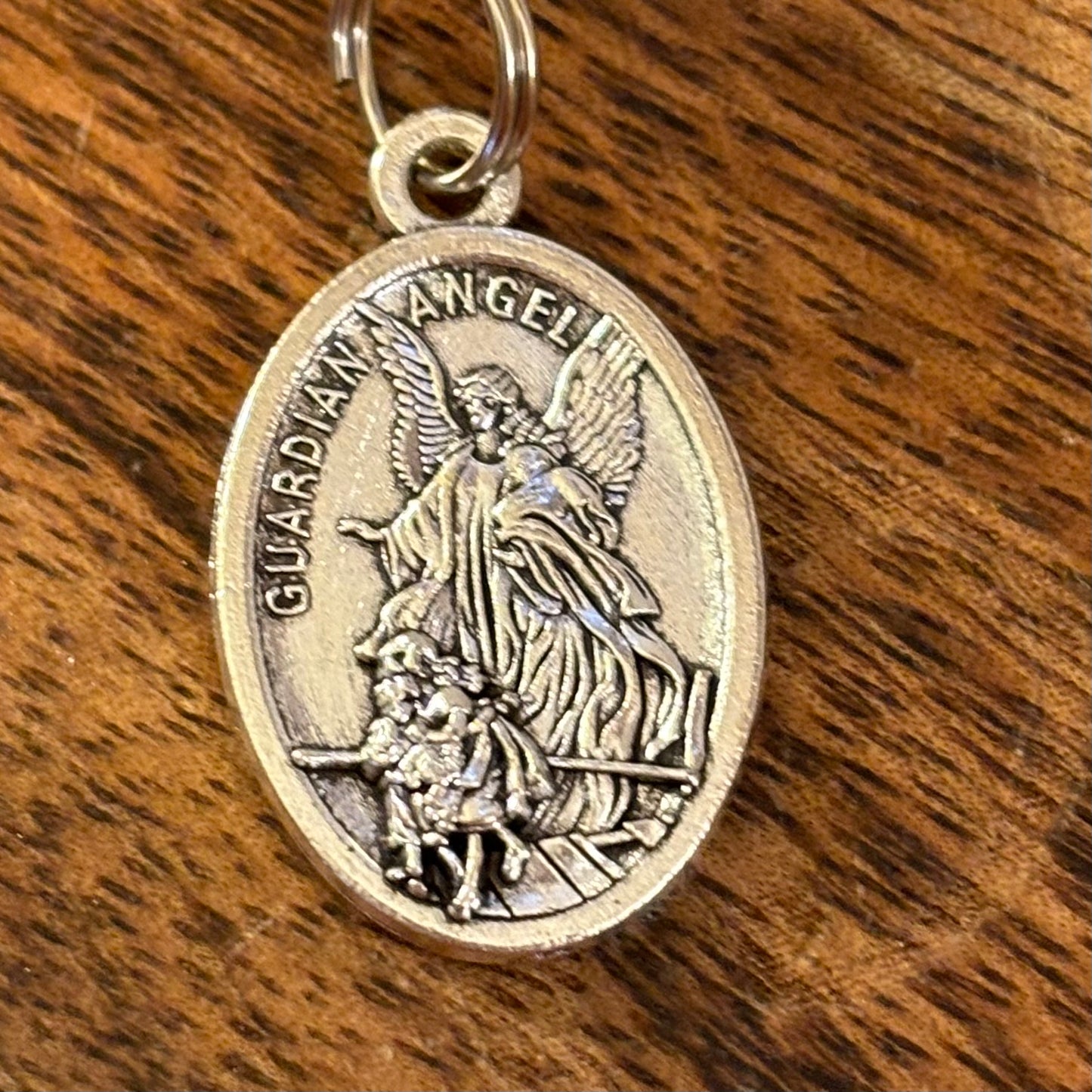 Saint Michael Medal Rosary Marker/Key Clip