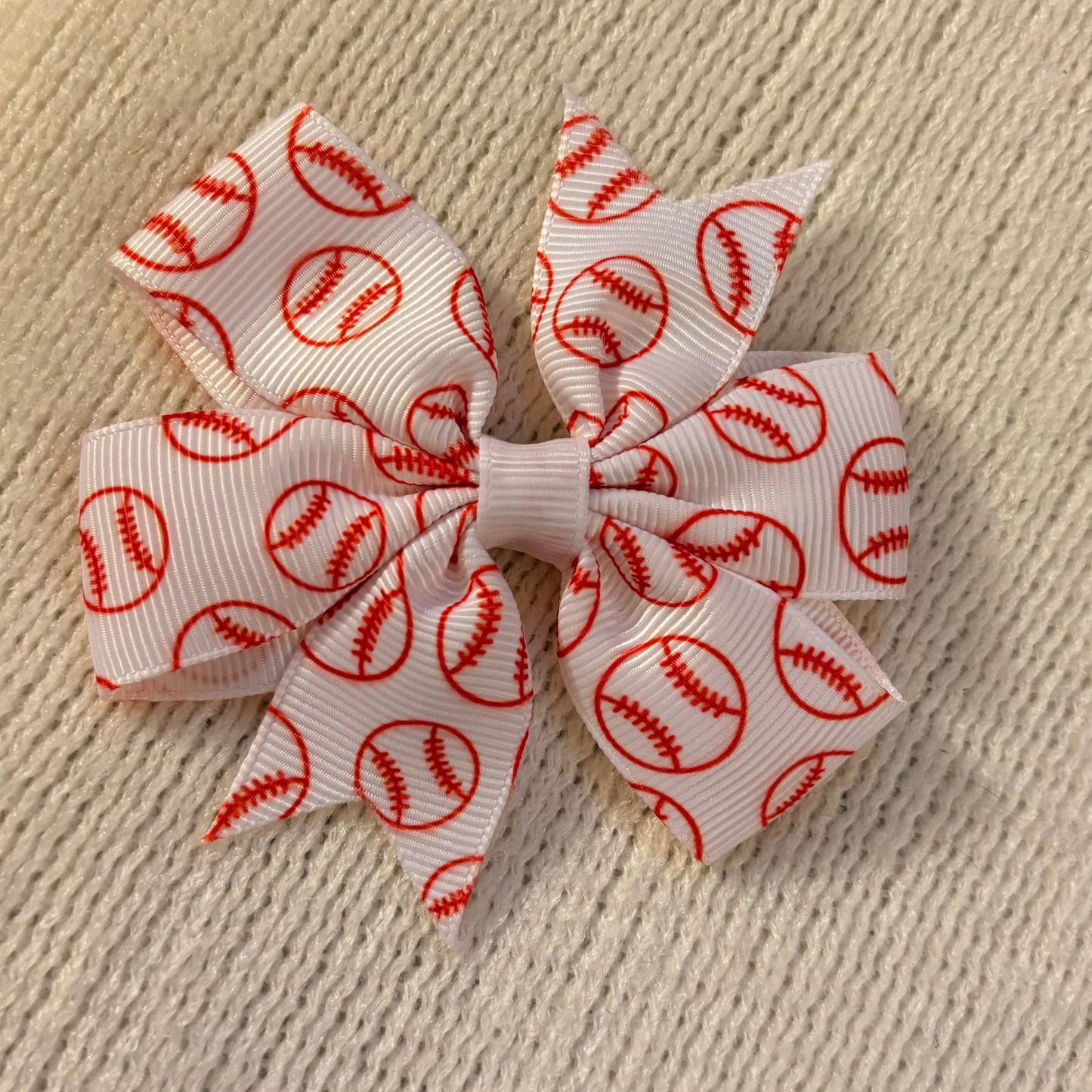 Baseball Barrettes Small