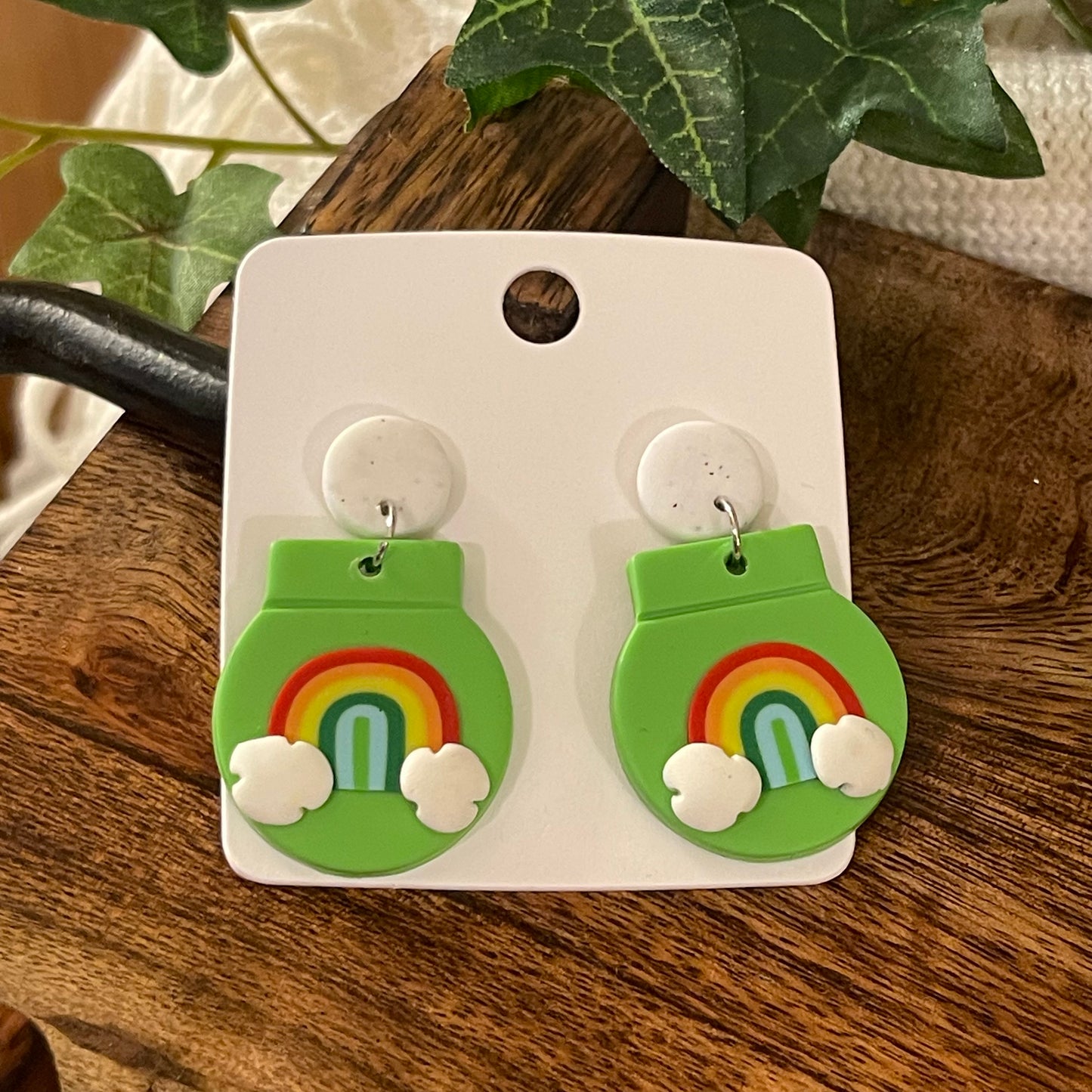 St. Patrick’s Day Post Back Earrings