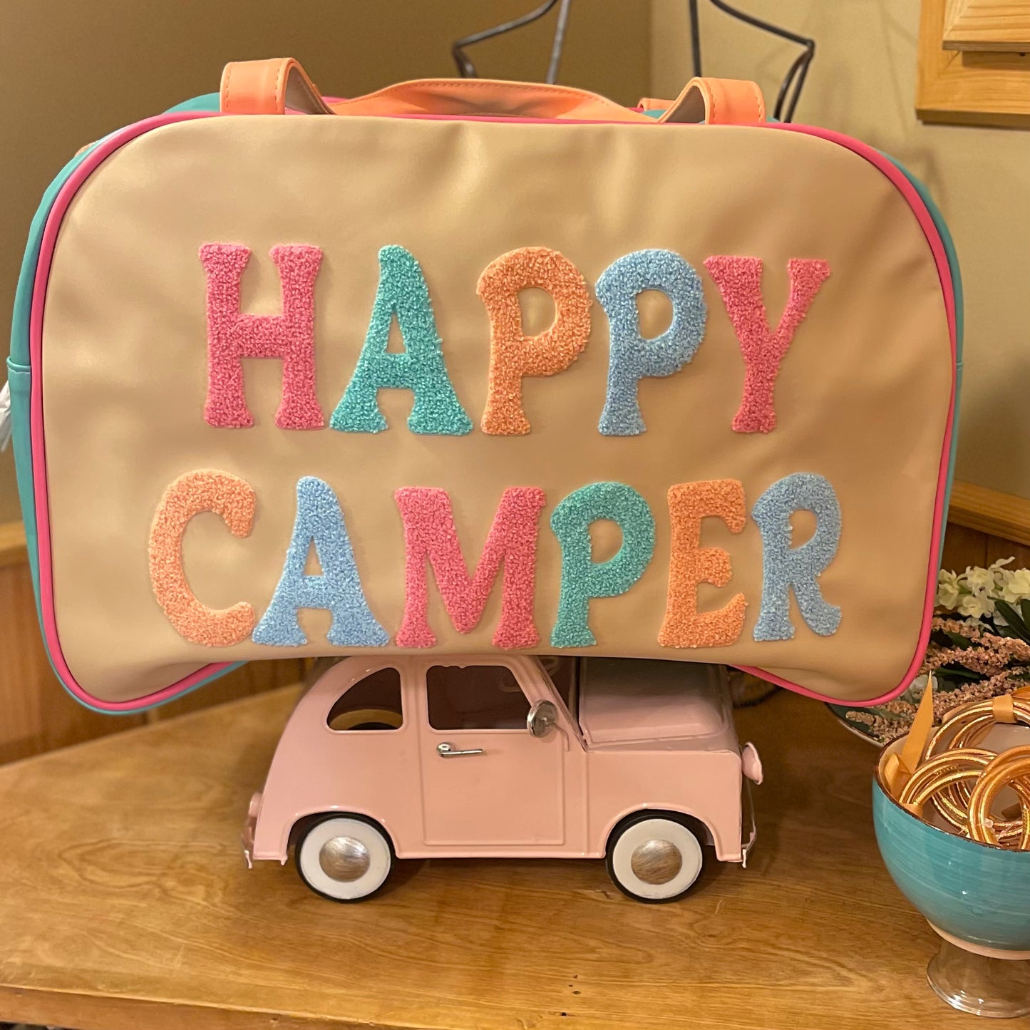 Duffle Bag: Weekender - On My Way • Getaway • Happy Camper