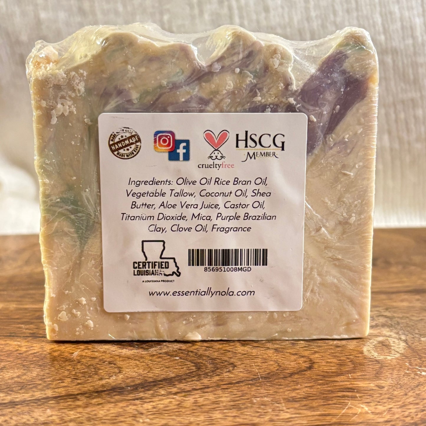 NOLA Soapworks Handmade Artisan Soap featuring Louisiana Scents