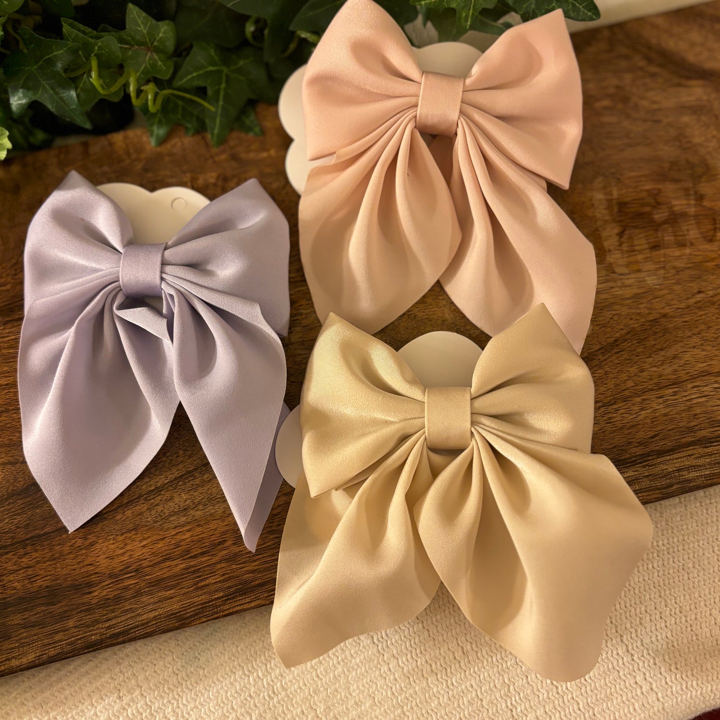 Hair Bows 7” with Clip