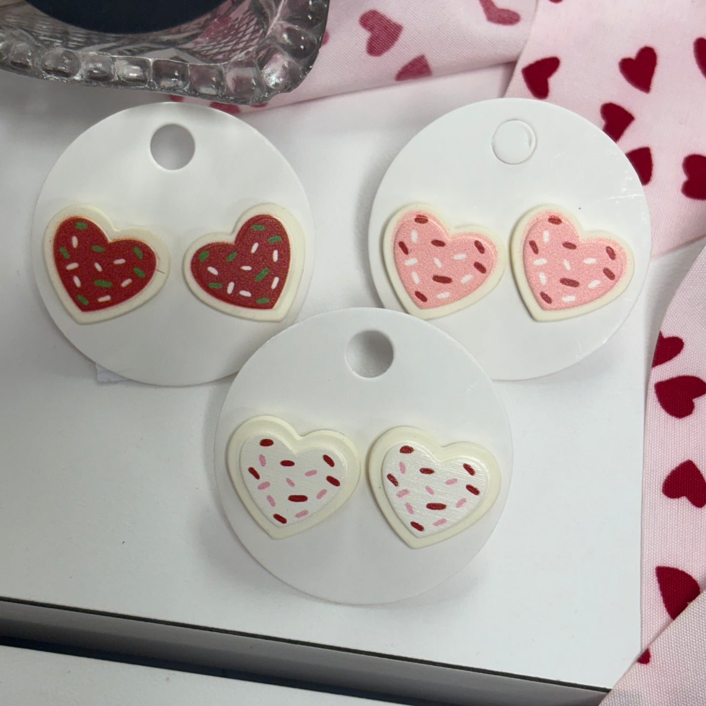 Valentine’s Day: Cookie Heart Earrings