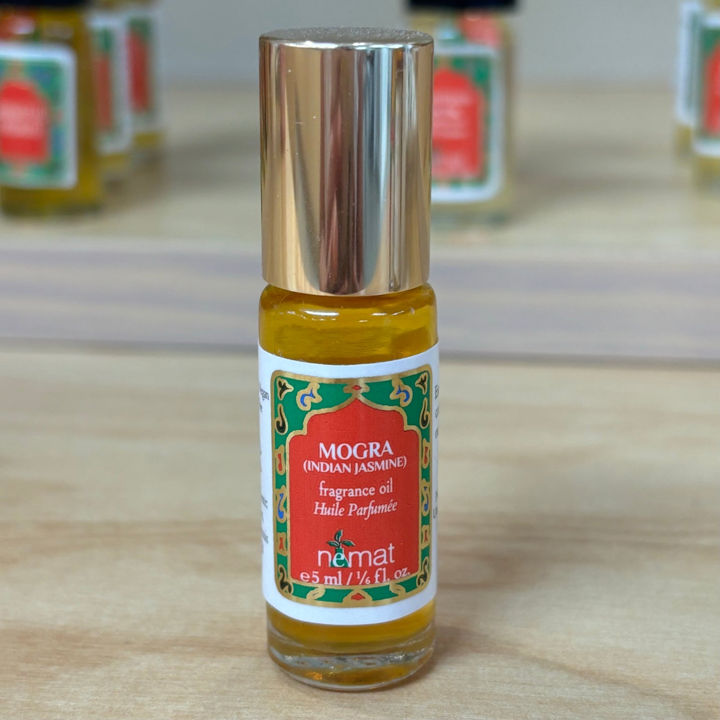 Mogra (Indian Jasmine) Fragrance Oil in a Convenient 5ml Rollerball