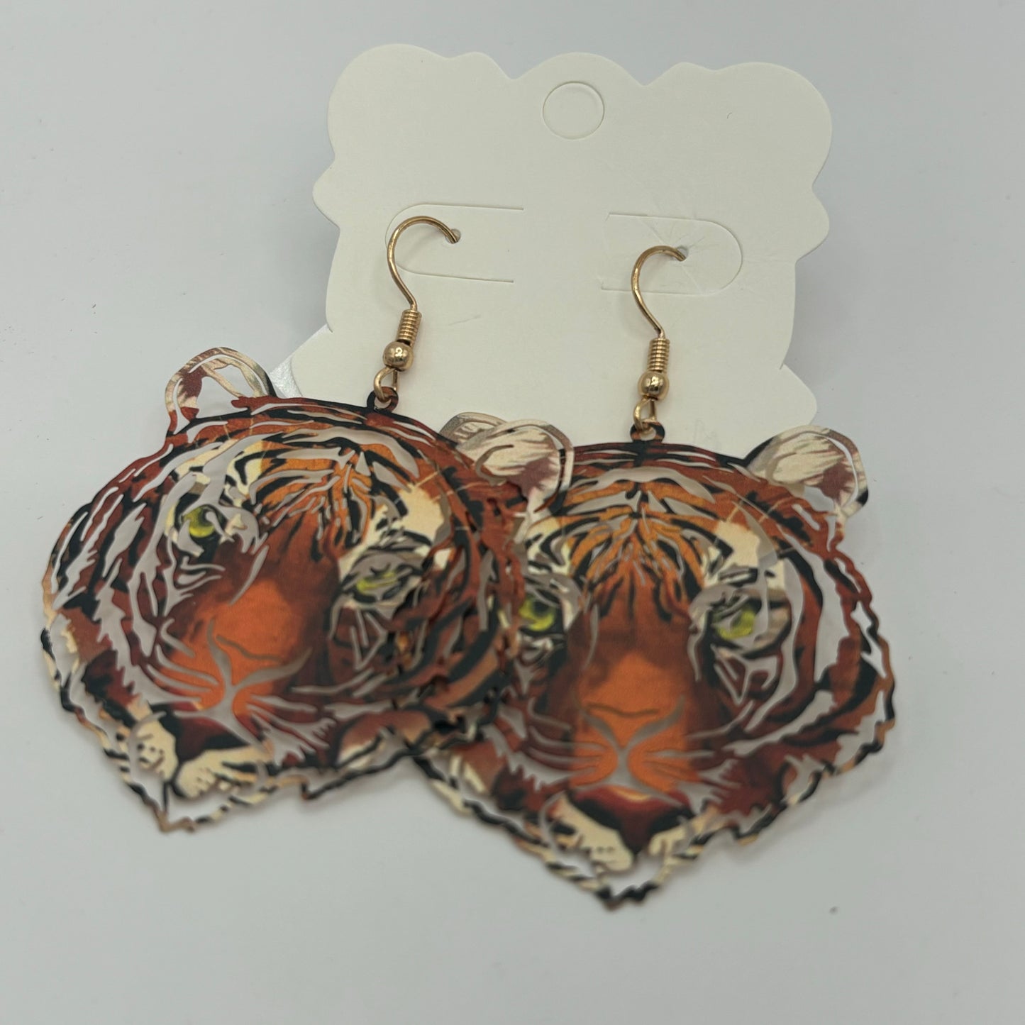 GameDay: Tiger Dangle or Post Back Earrings
