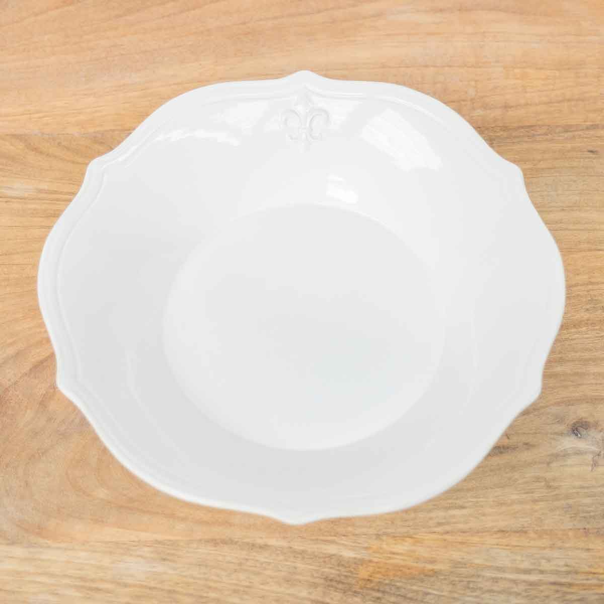 LaFleur Serving Bowl Antique White 11"