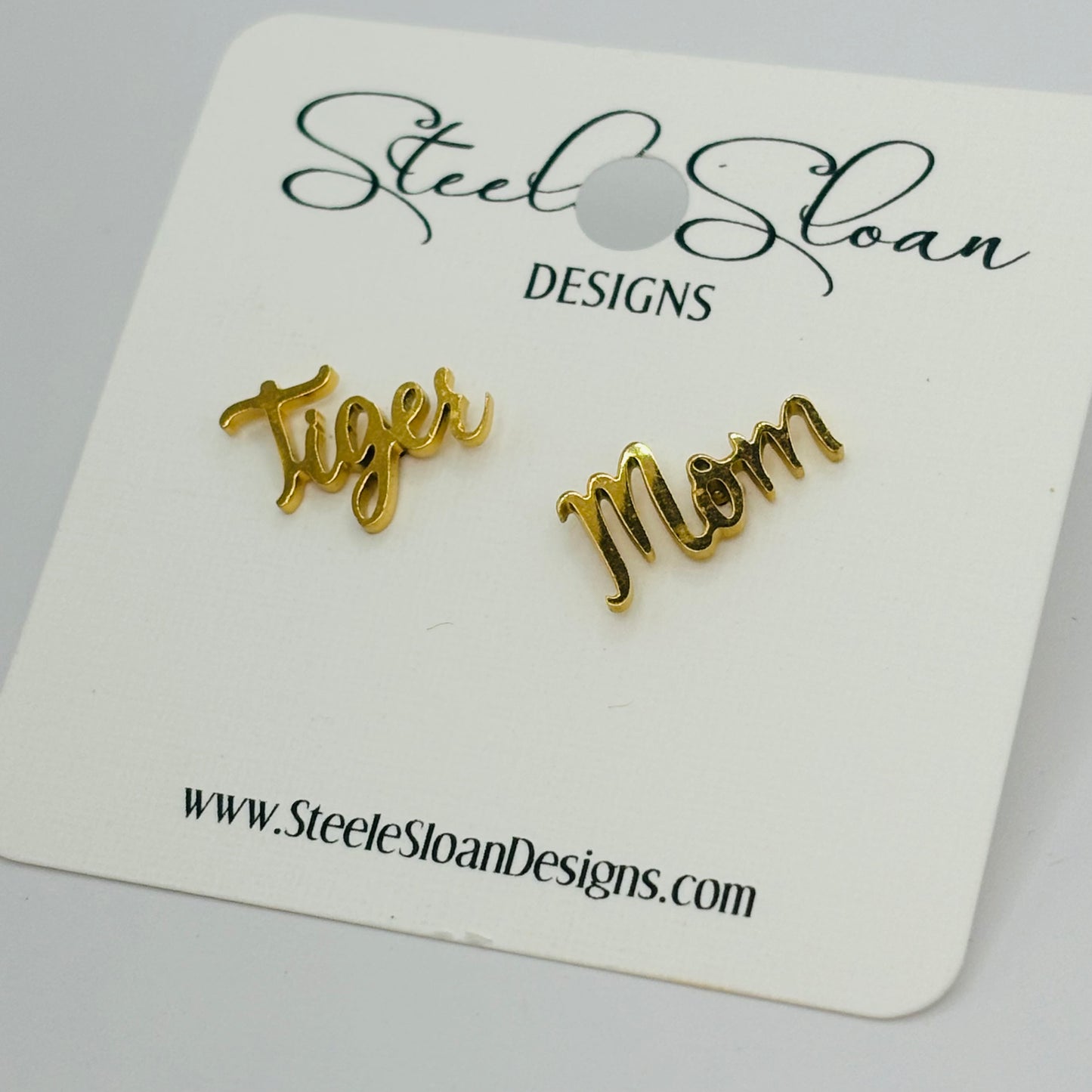 GameDay: Tiger Mom Post Back Earrings