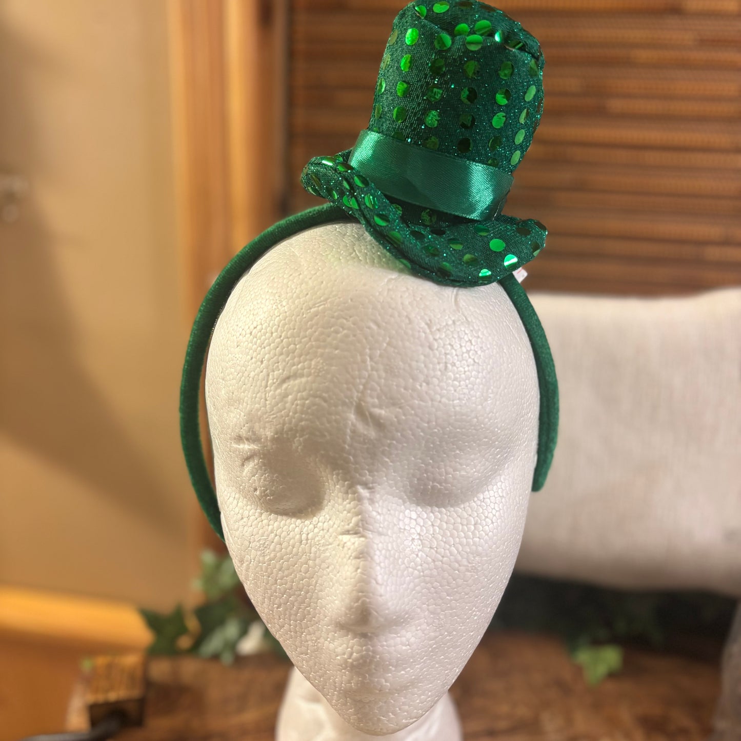 St. Patrick’s Day Headband • Bow or Top Hat