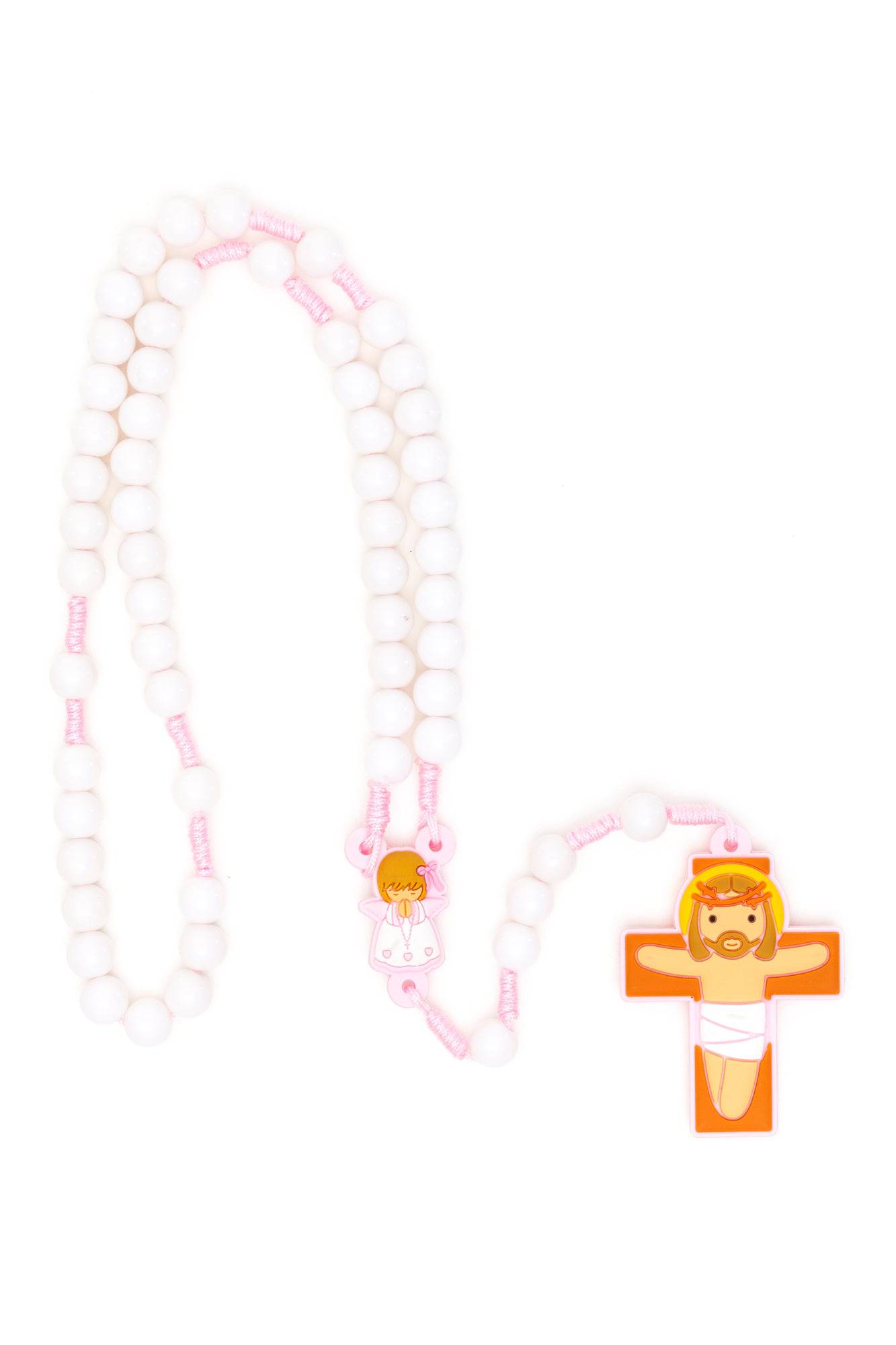 Baby Girl Angel • Baby Boy Saint Anthony • Rosary