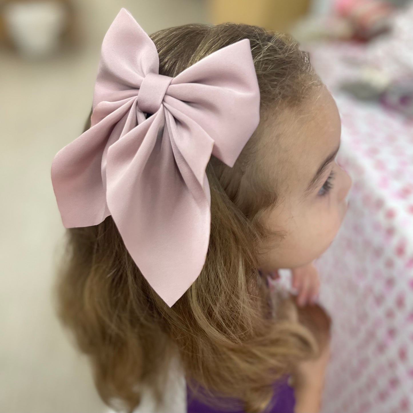 Hair Bows 7” with Clip