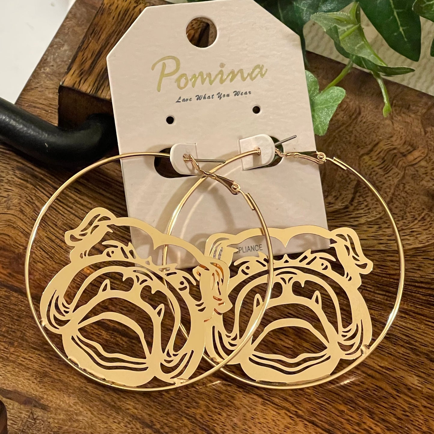 GameDay: Bulldog Earrings