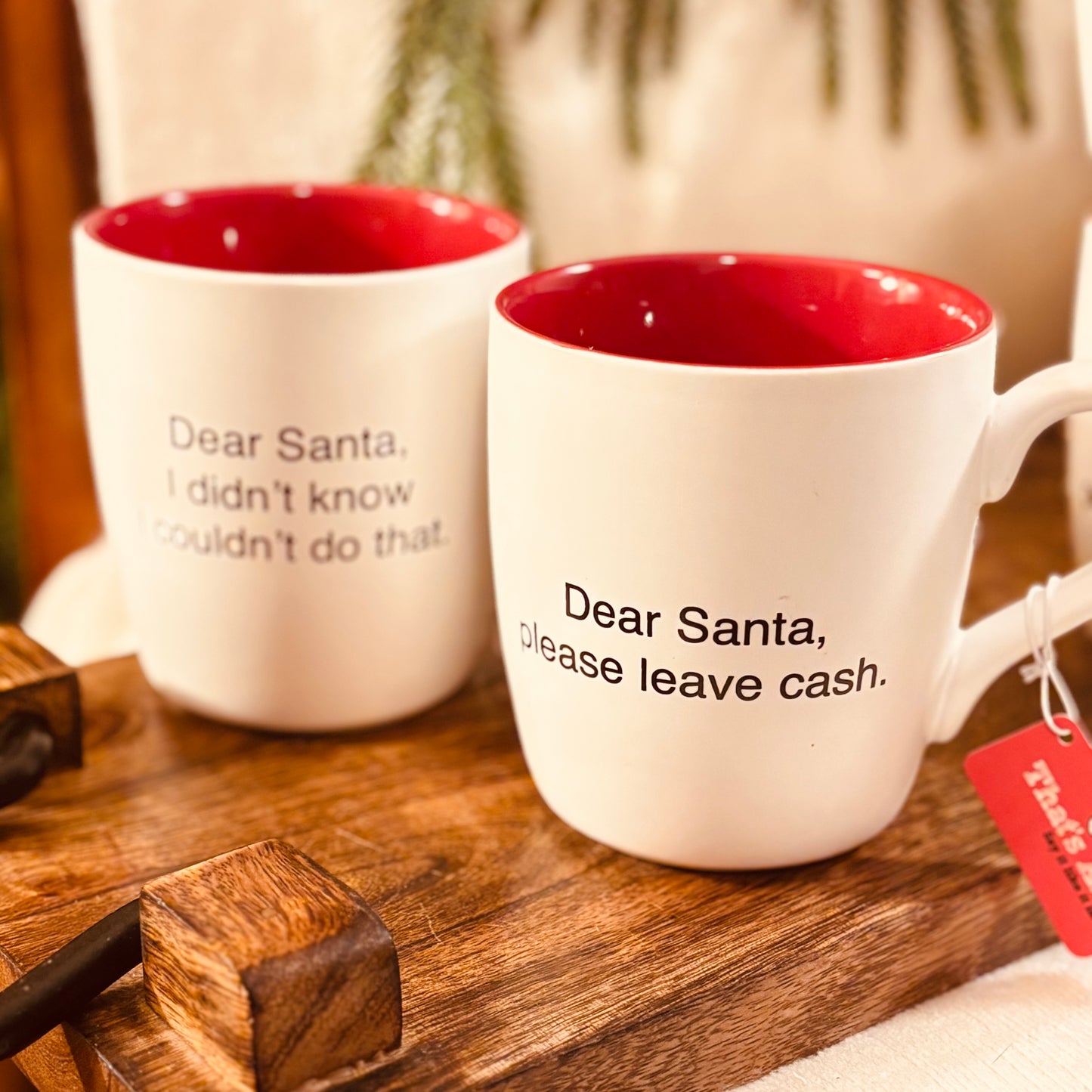 Christmas ~ Dear Santa, 16oz Ceramic Mug
