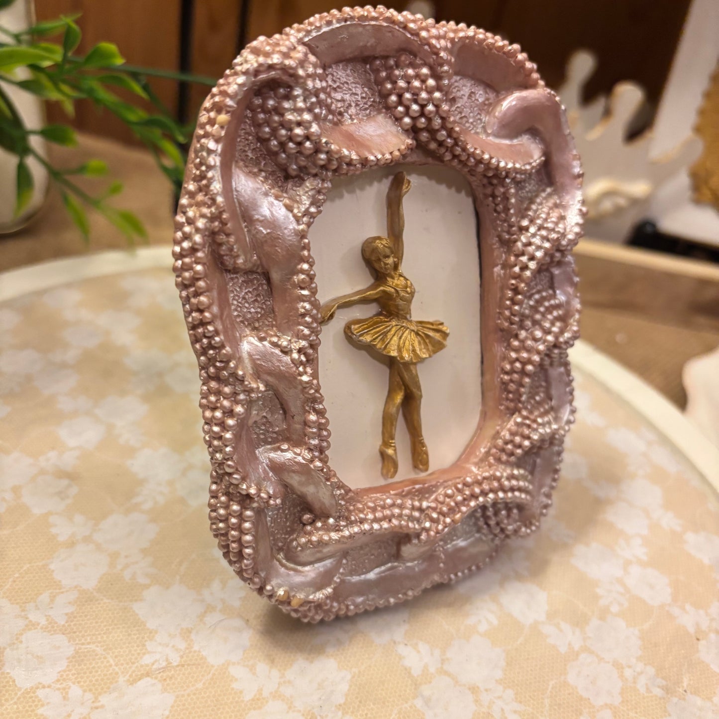Ballerina in Pink Frame
