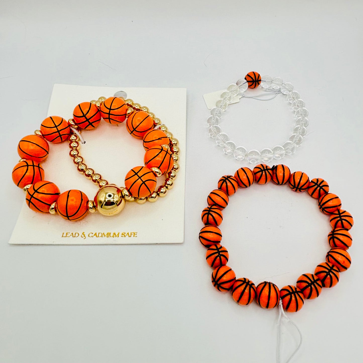 Basketball Stretch Bracelet