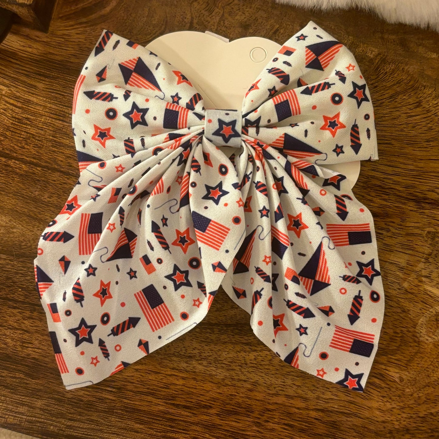 USA Stars, Stripes, and Flag Barrettes