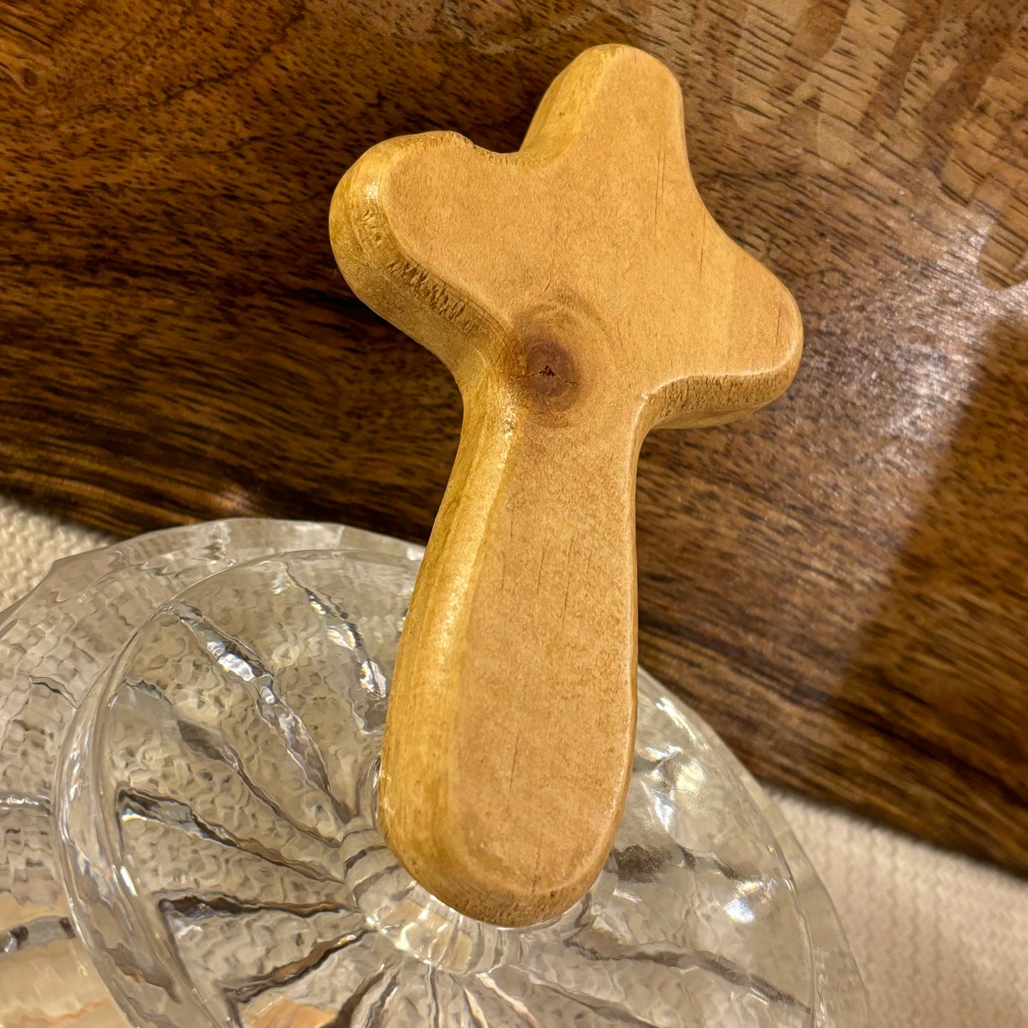 Mother Acronym Prayer Card and Hand-Held Prayer Cross