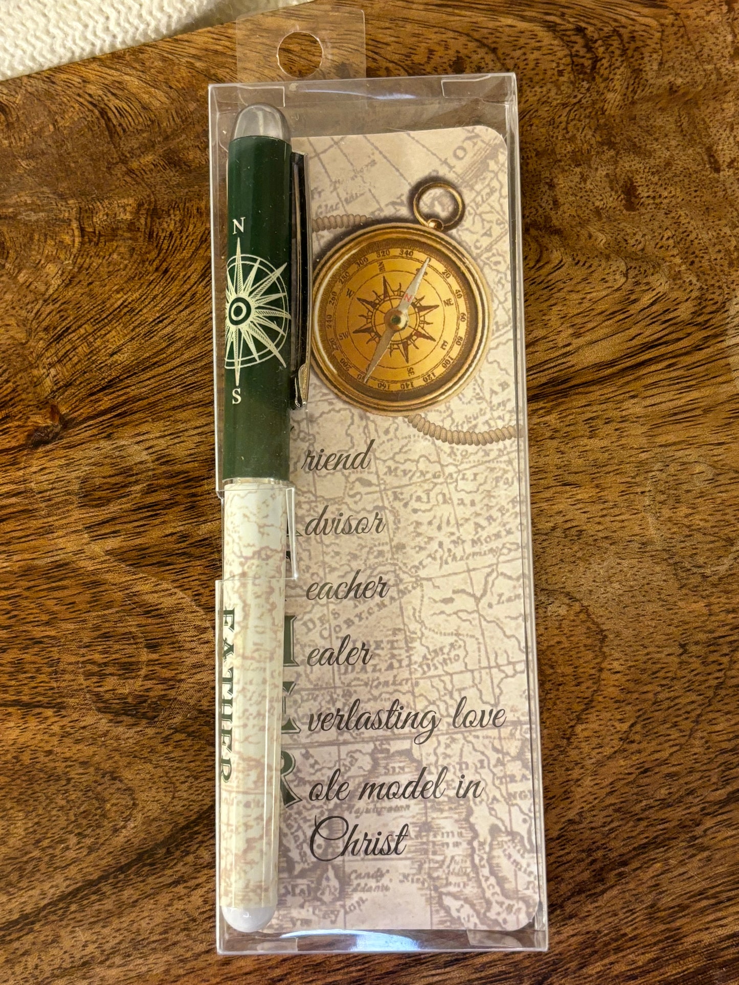 Father Boxed Pen And Prayer Card