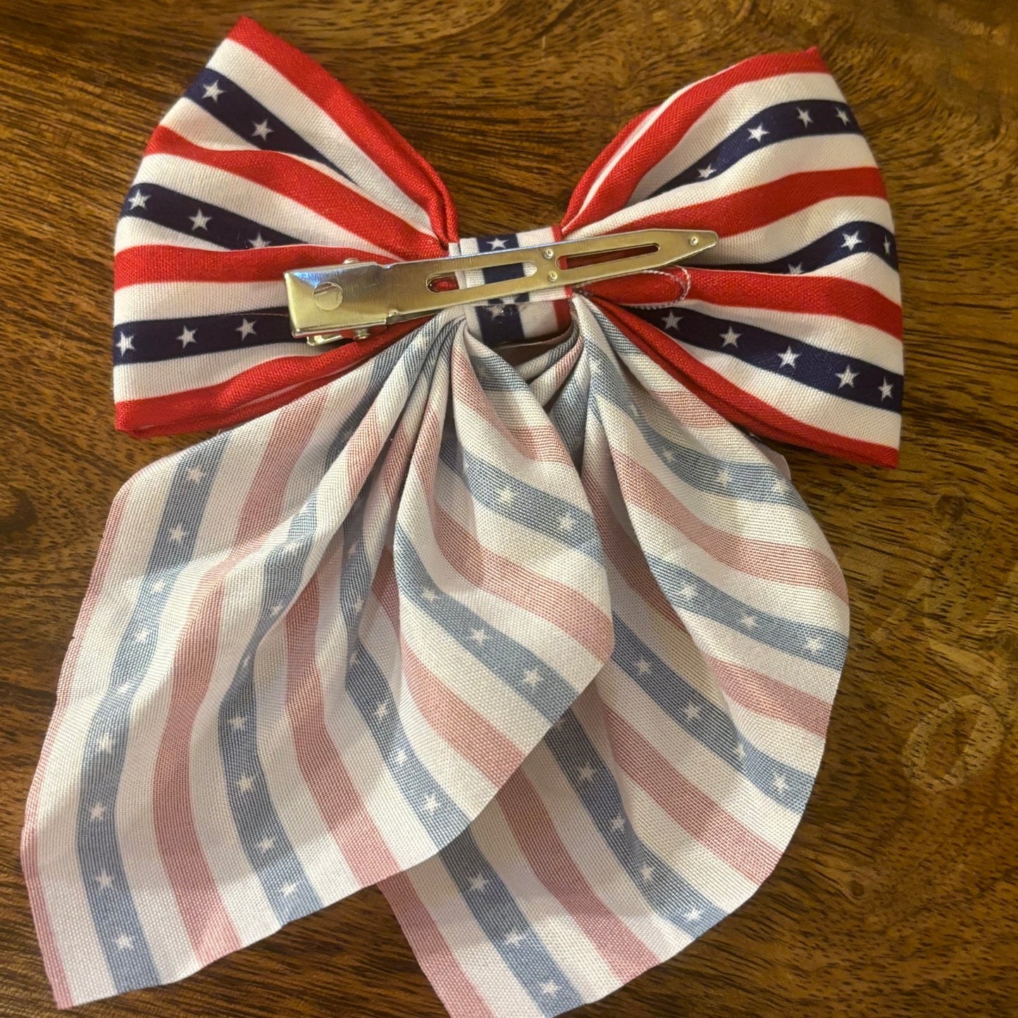 USA Stars, Stripes, and Flag Barrettes