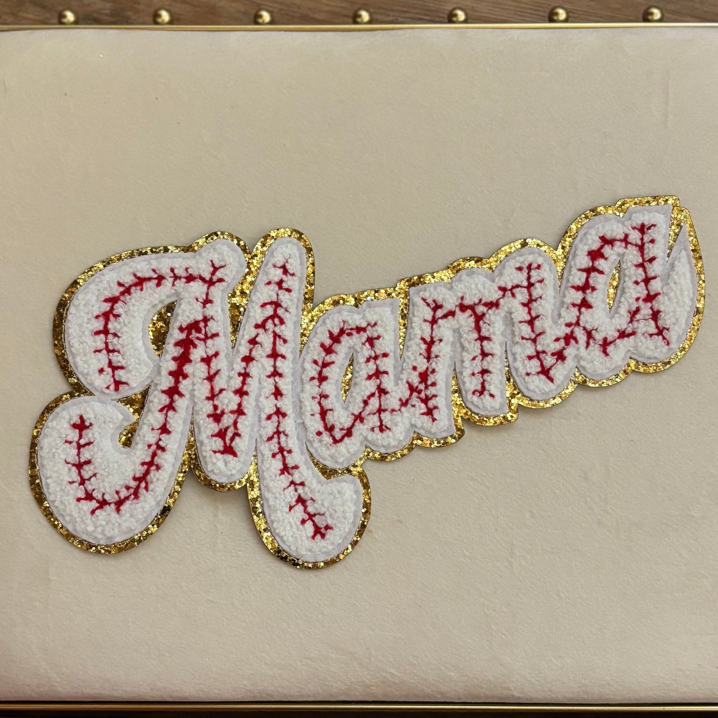 Chenille Iron On Patch • MAMA