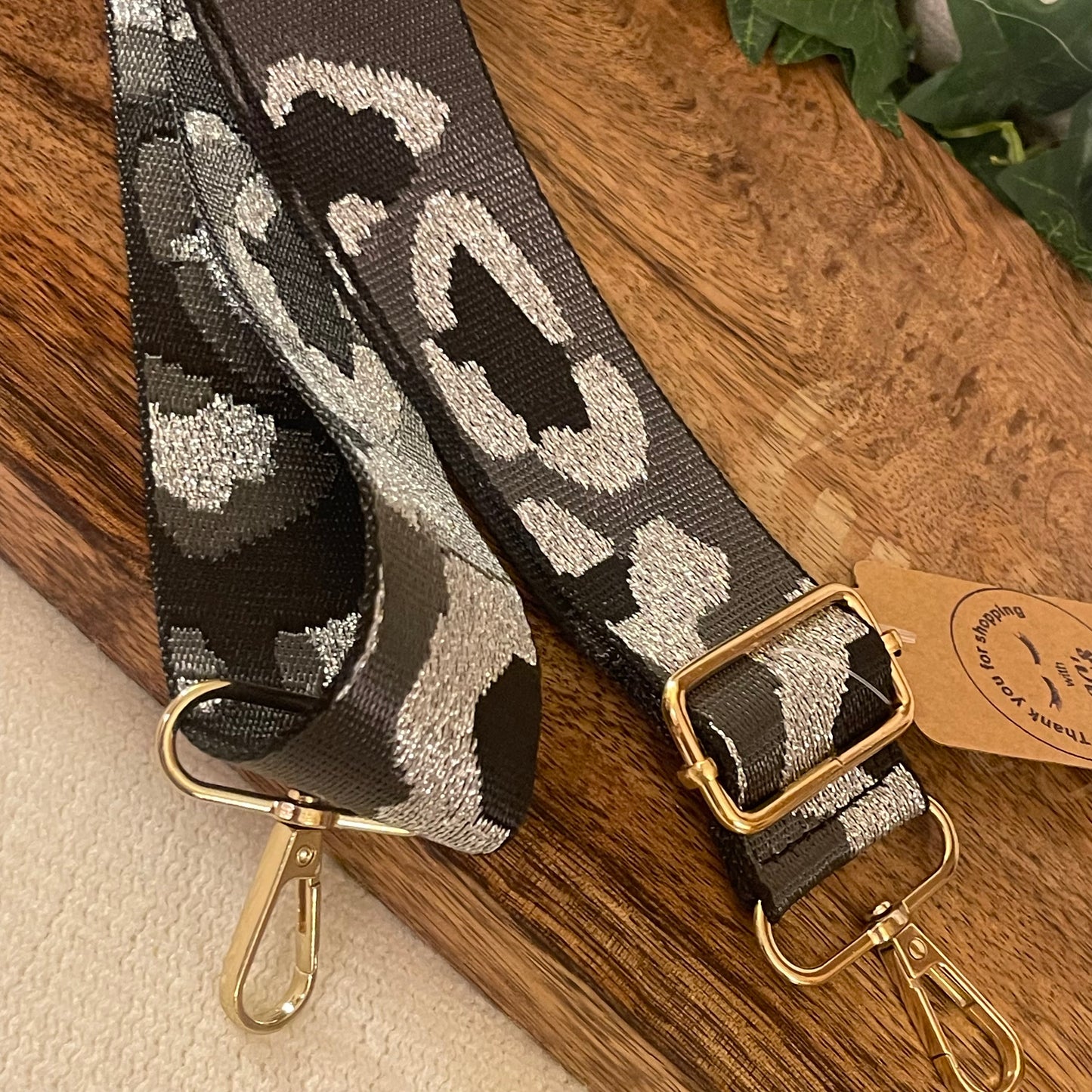 GameDay: Replacement Guitar Purse Strap • Leopard Print