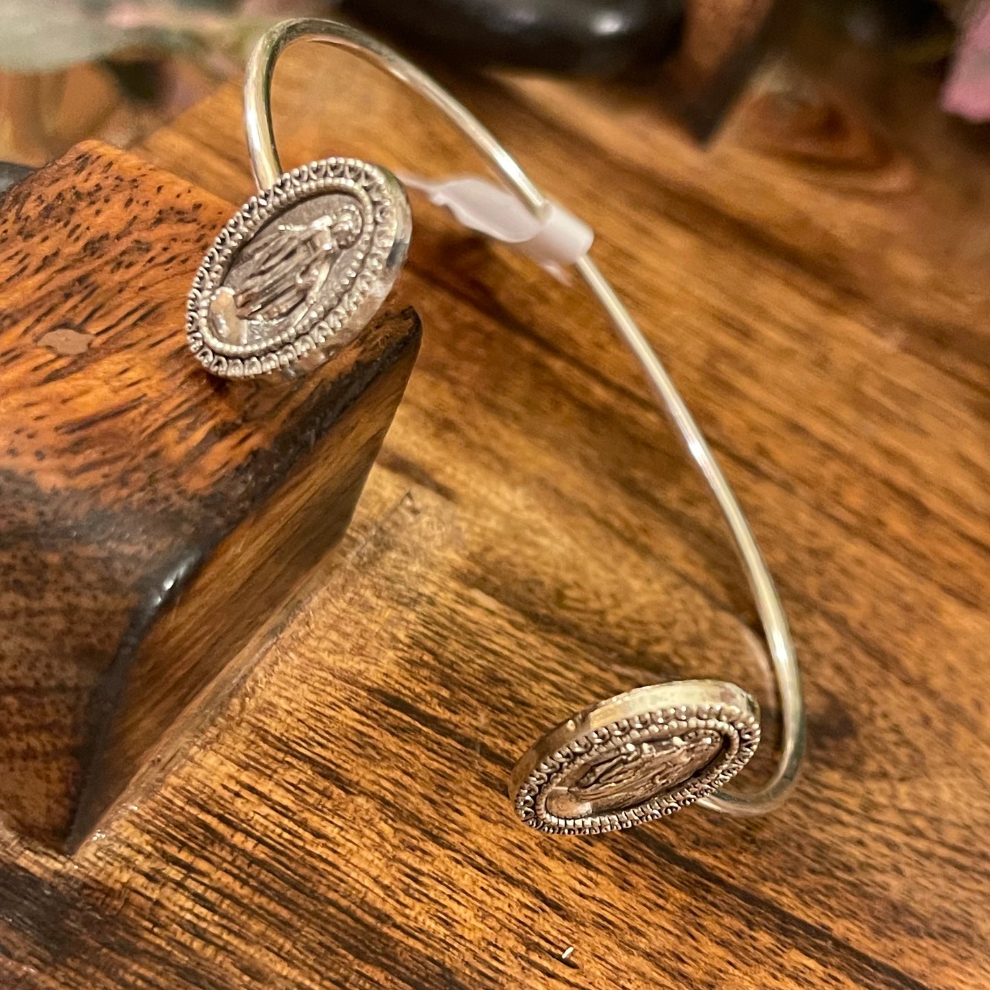 Our Lady of Grace Cuff Bracelet