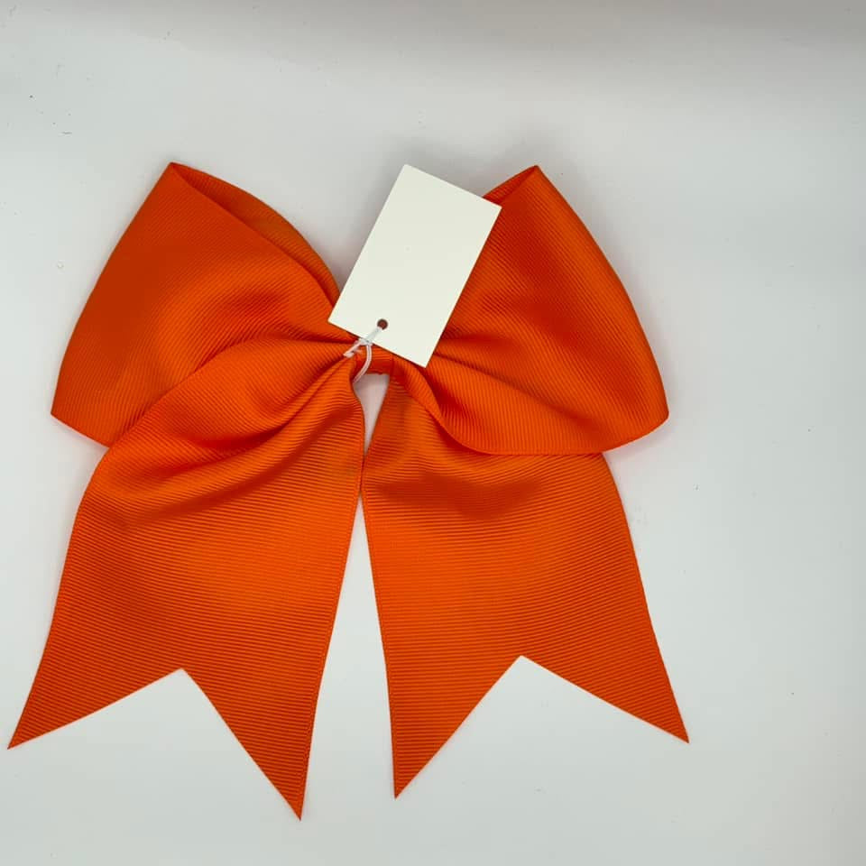 Large Bow with Attached Ponytail Holder
