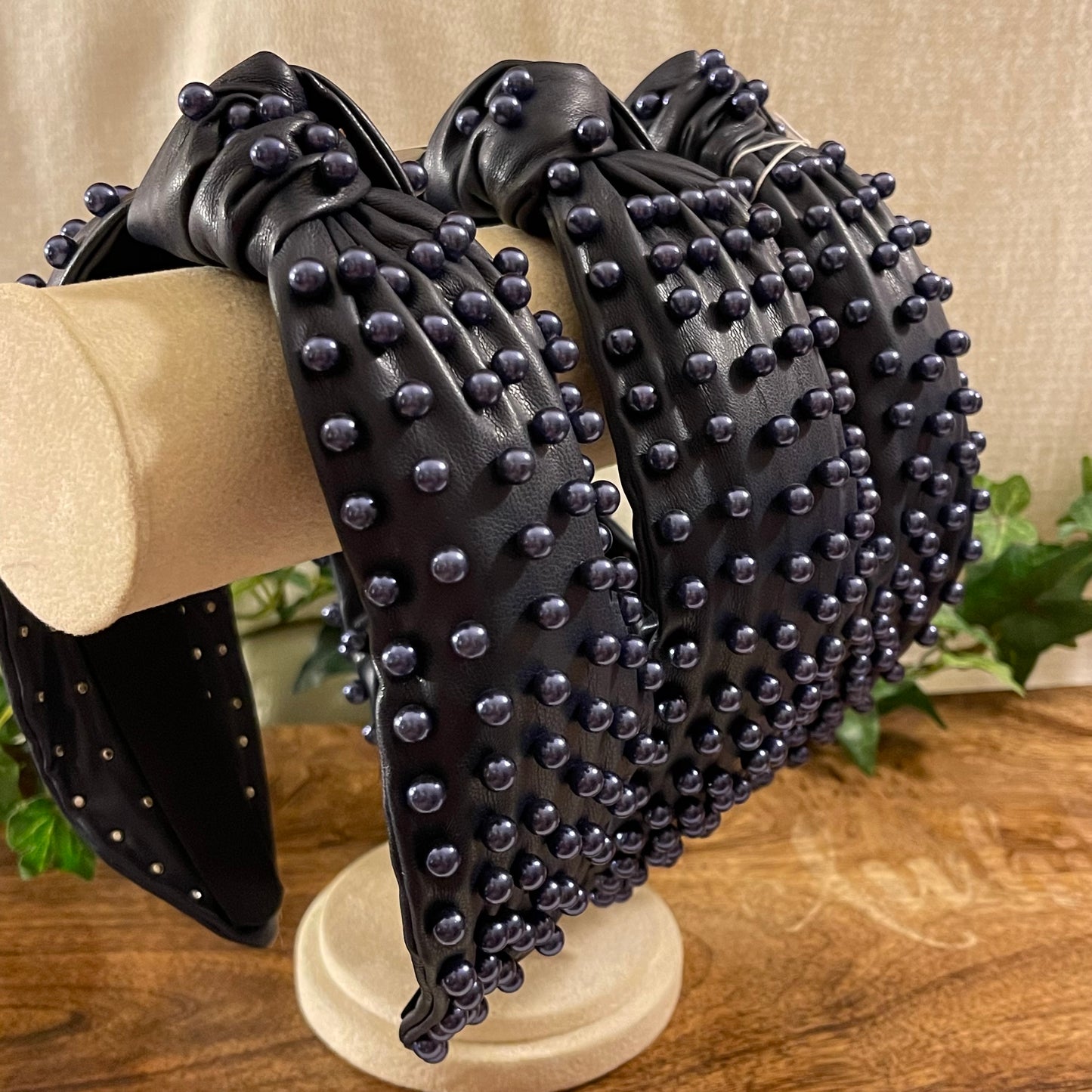 Beaded Pearl Headband