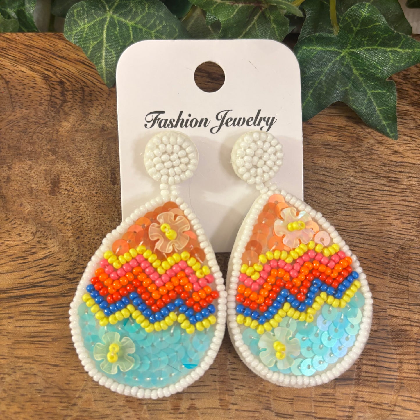 Easter Bunny Drop Earrings