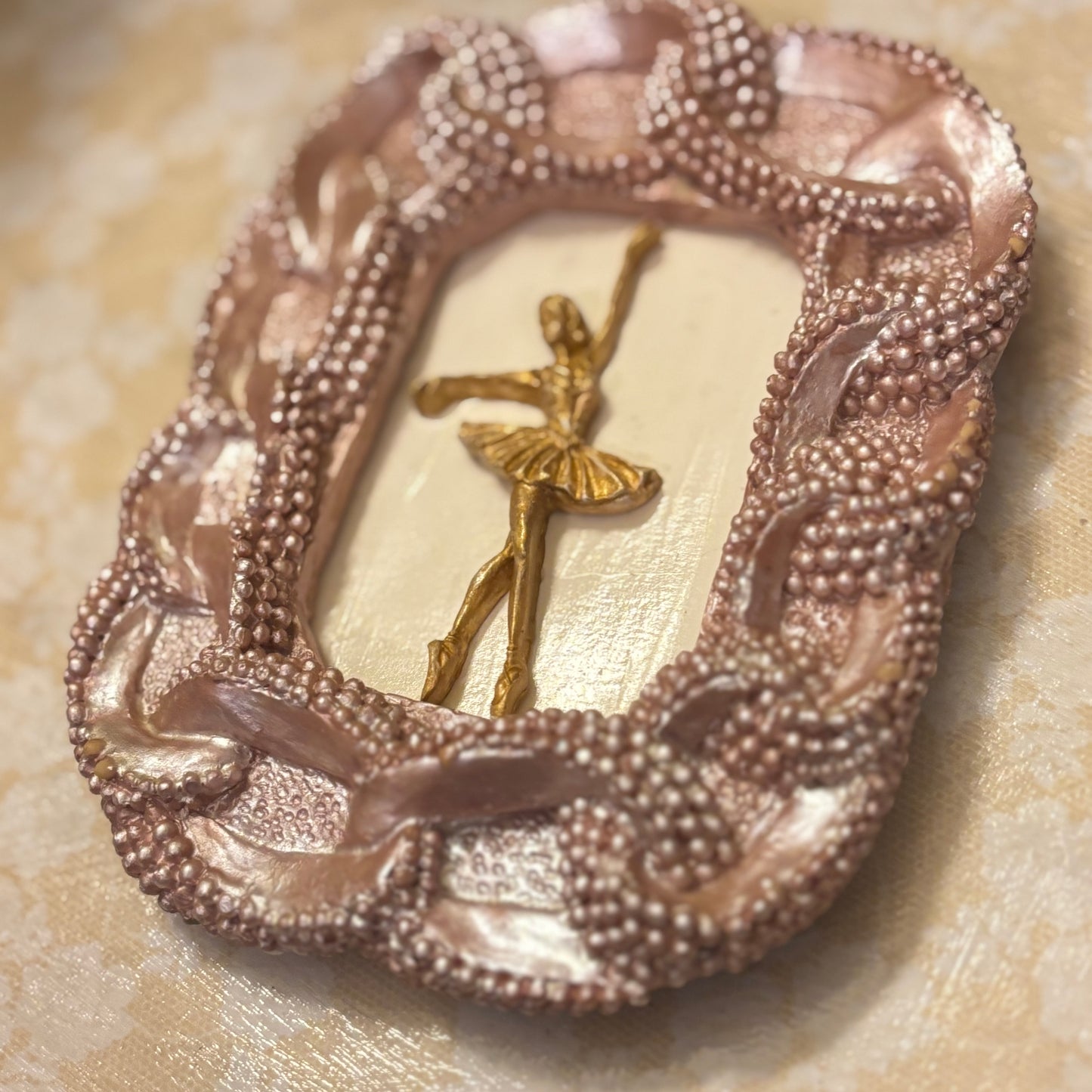 Ballerina in Pink Frame