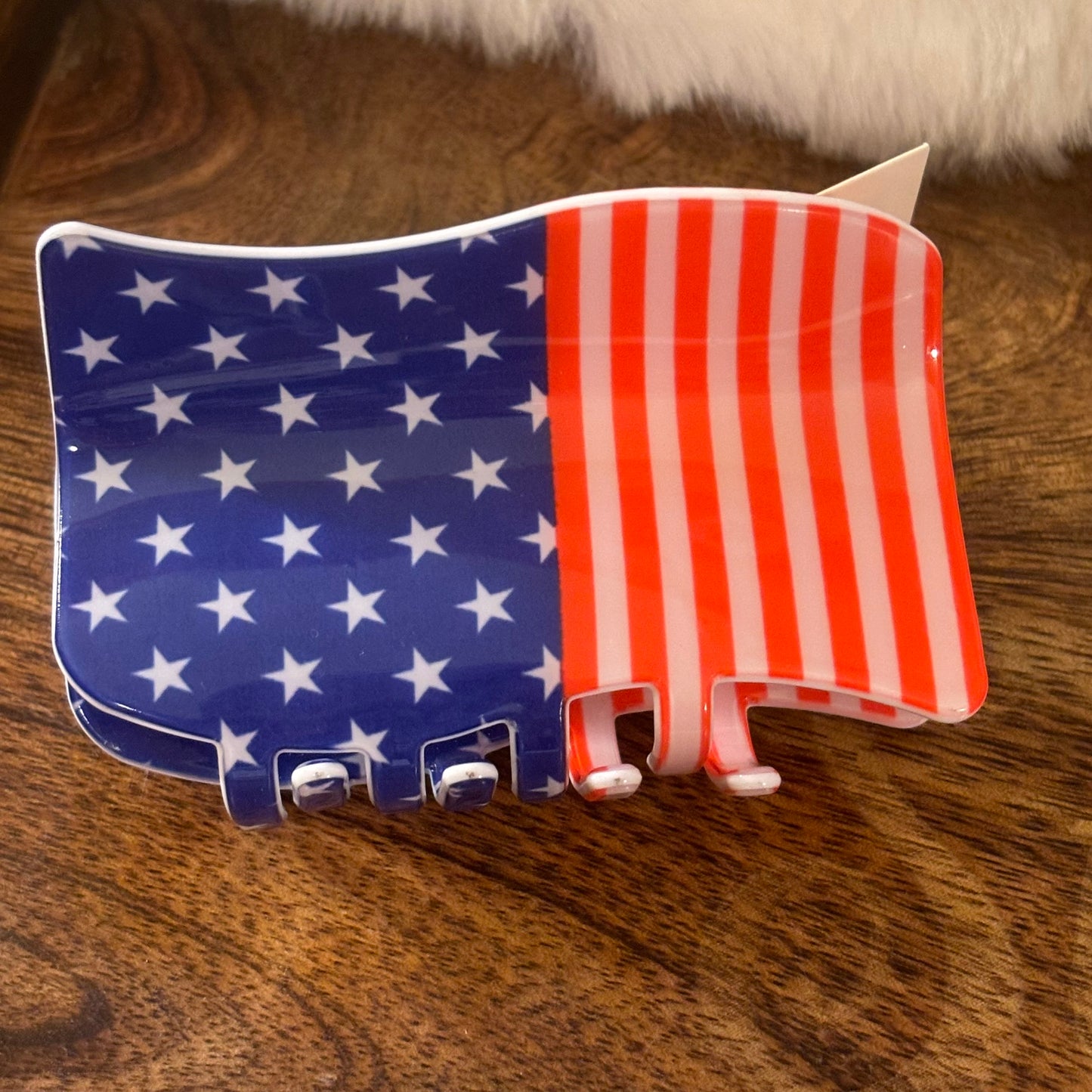 USA Stars, Stripes, and Flag • Claw Clips in Hair Accessories