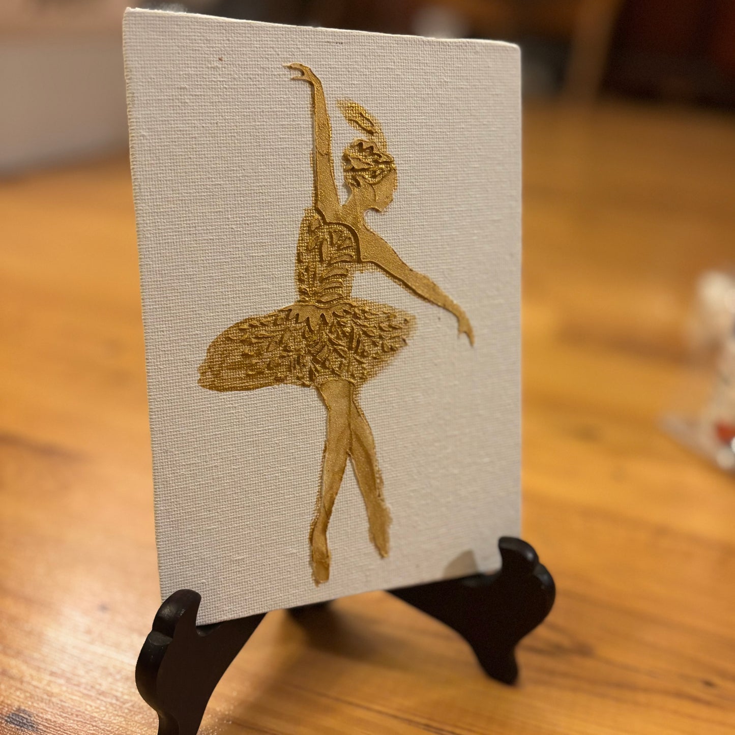 Ballerina on Canvas