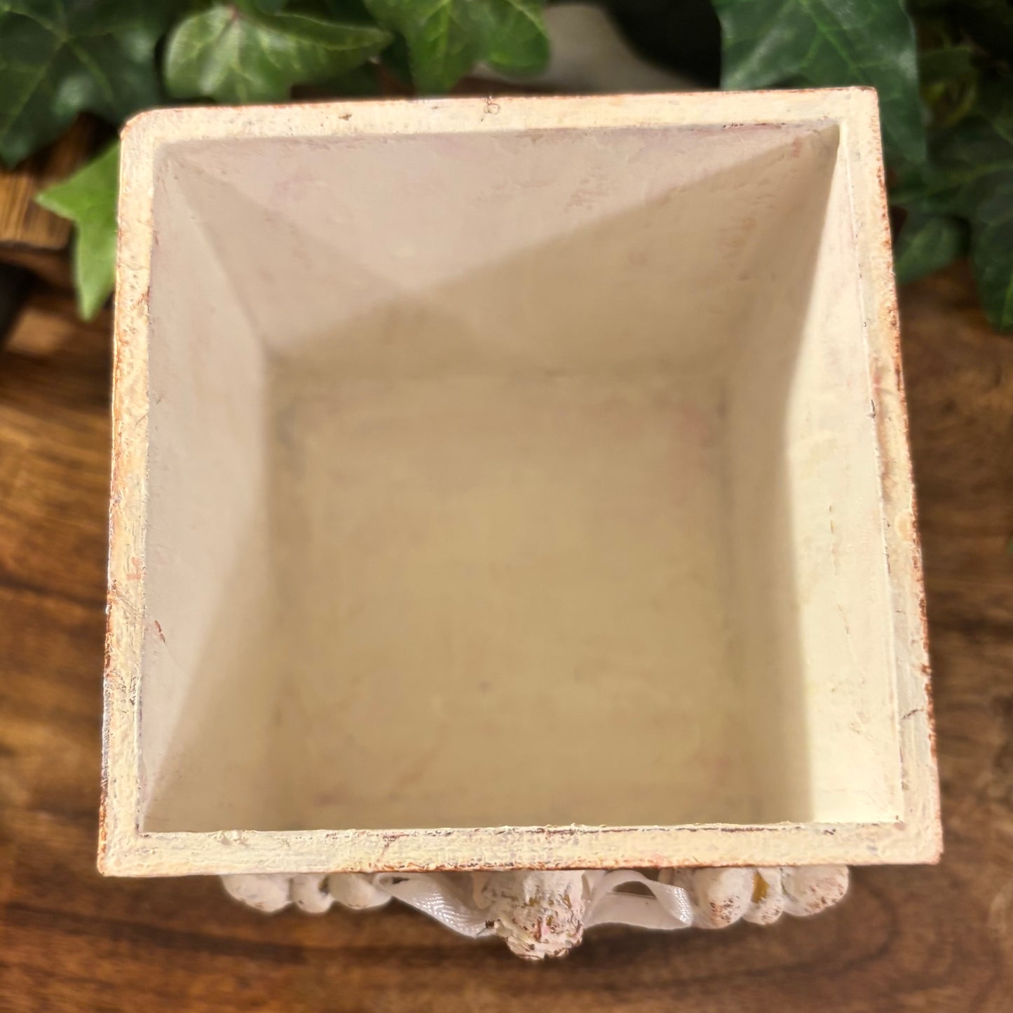 Handmade Casted Ballerina Slippers with Sweet Bow on an Open Box
