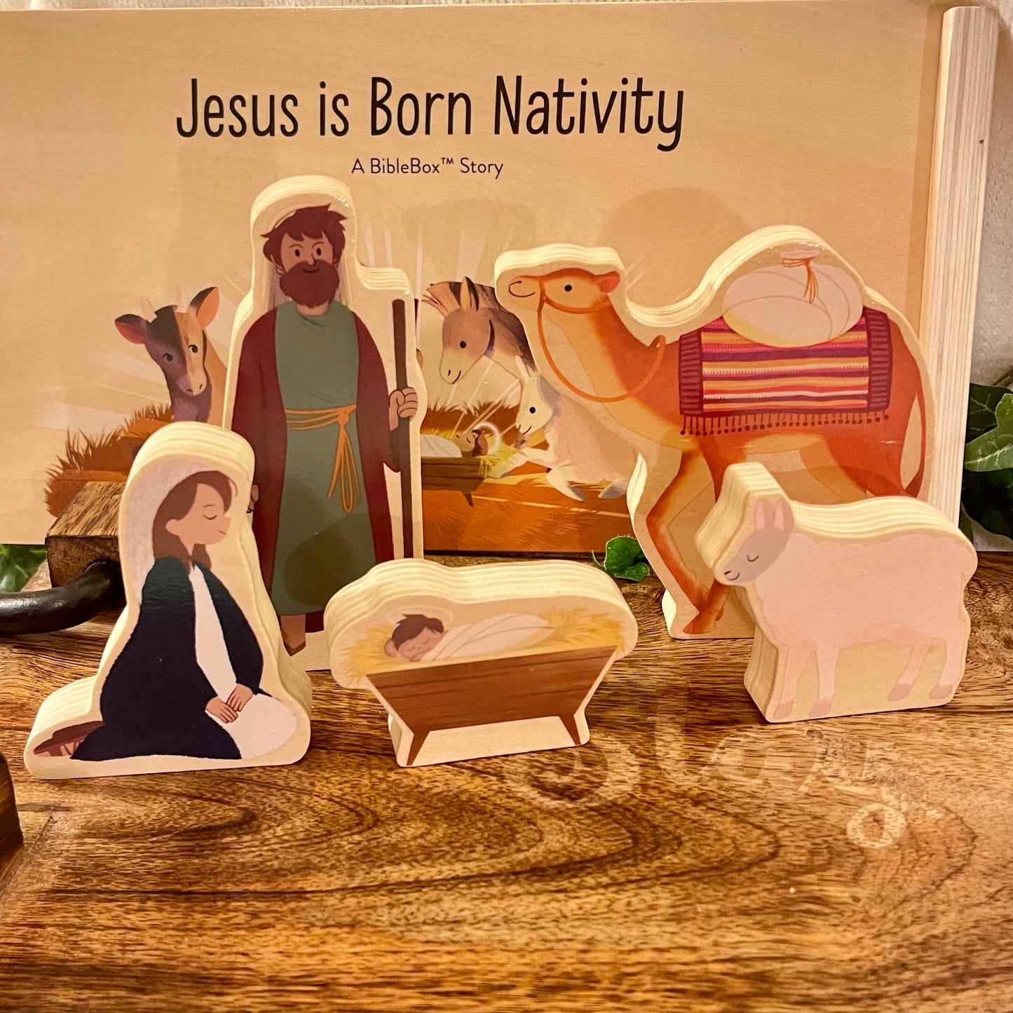 Jesus is Born-Biblebox Nativity Set for Kids
