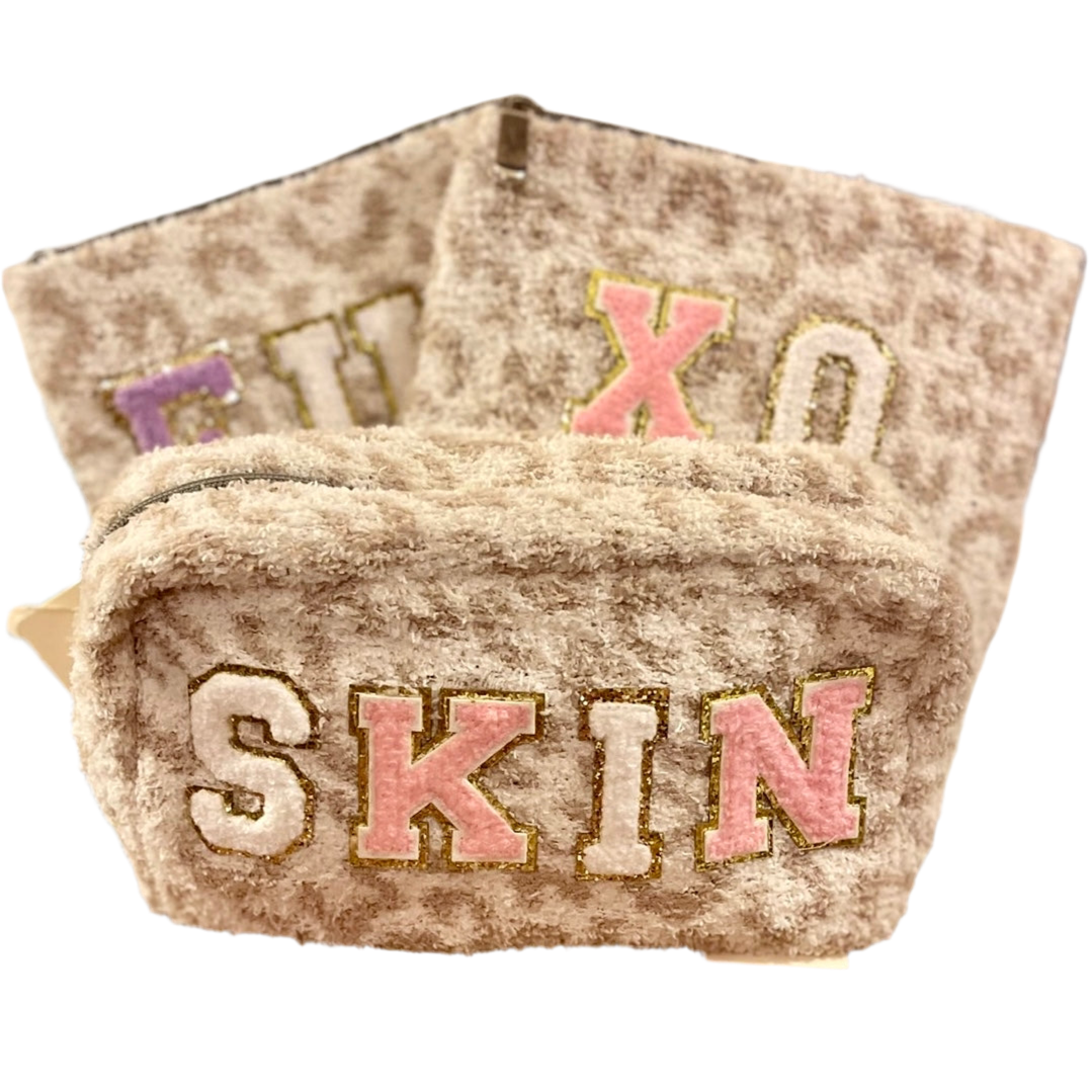 ComfyLuxe Leopard Print Travel Pouch