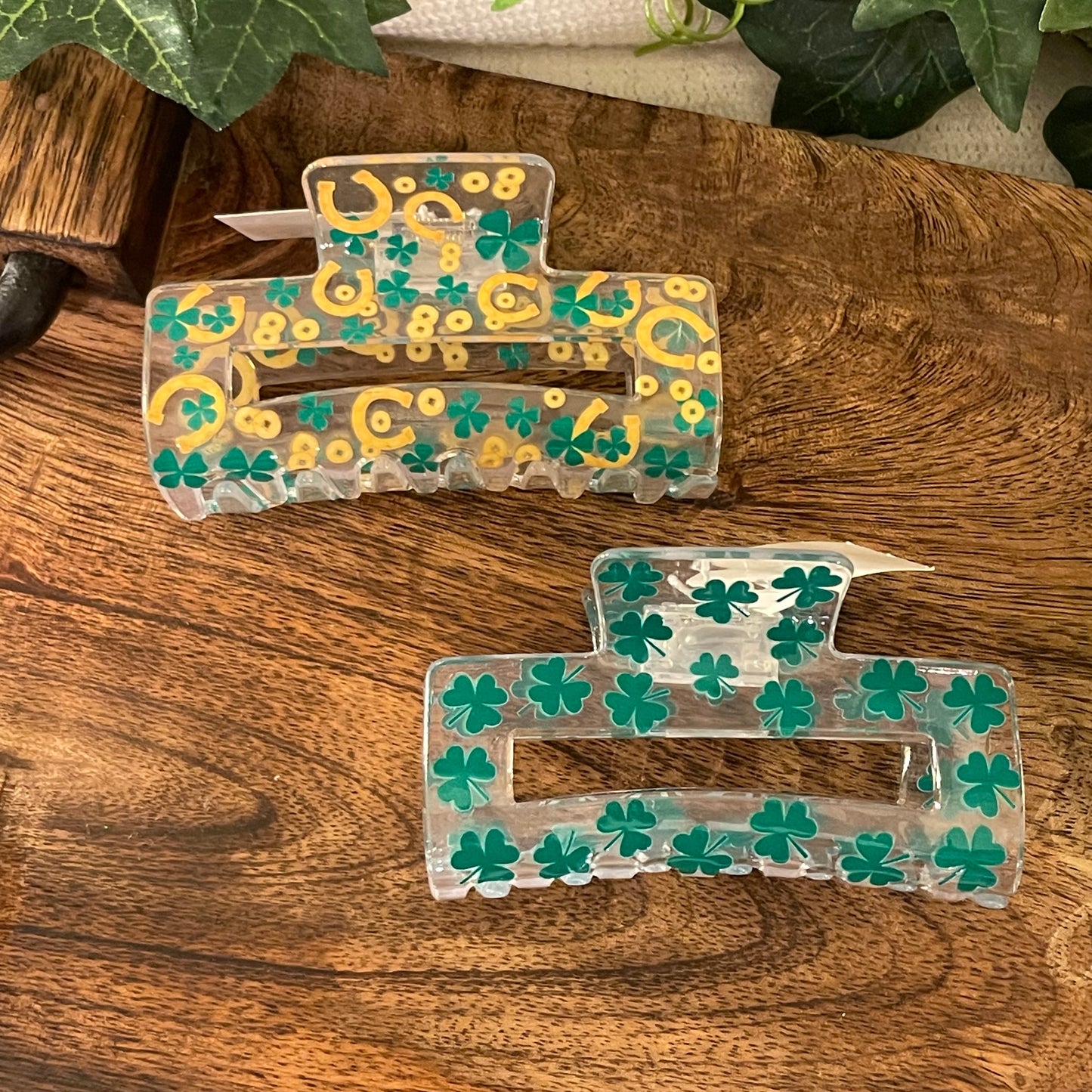 St. Patrick’s Day Hair Claw Clip 3”