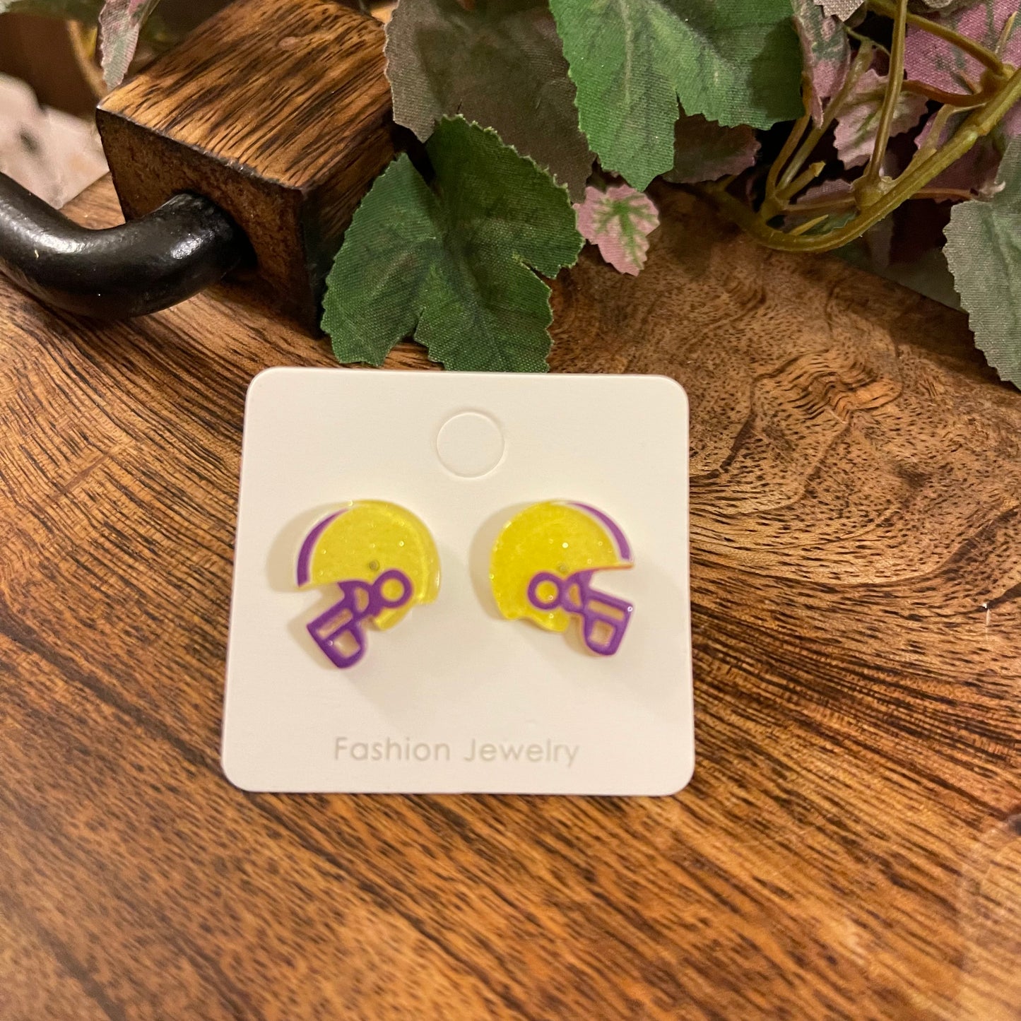 Helmet Post Back Style Earrings