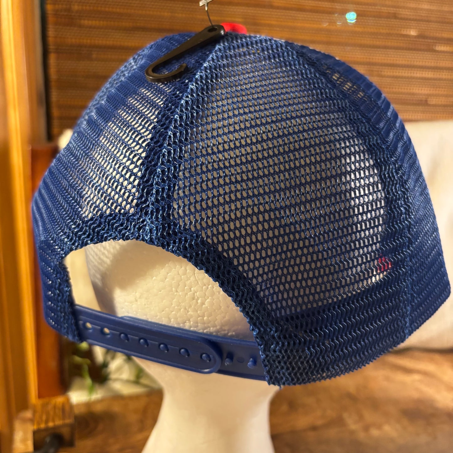 USA Truckers Hat ~ American Flag Bow