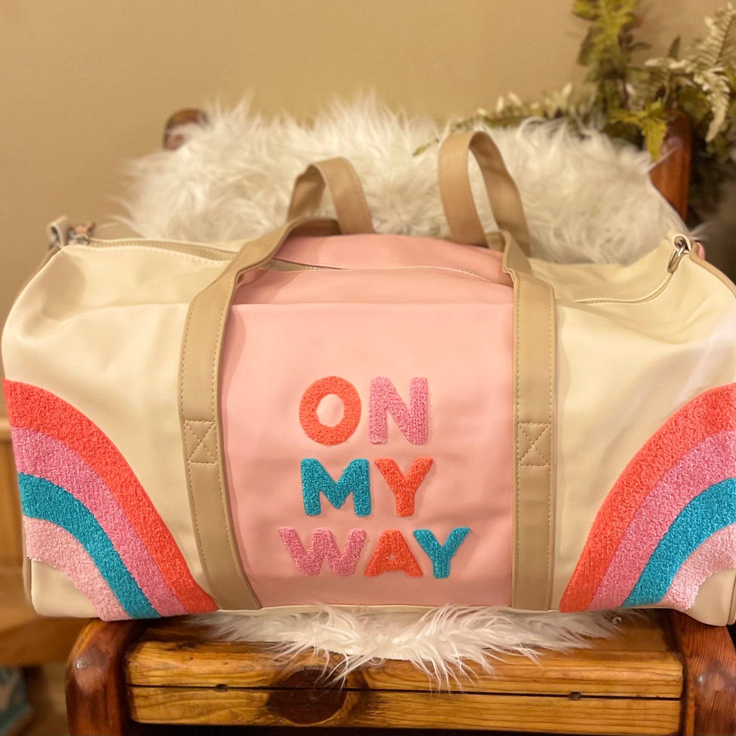 Duffle Bag: Weekender - On My Way • Getaway • Happy Camper