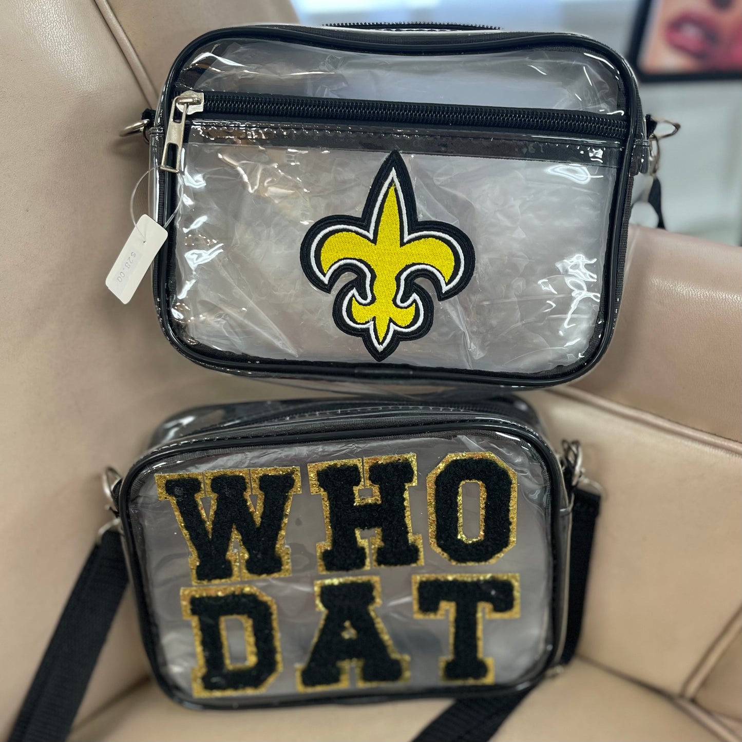 Stadium Bags: Clear Crossbody Purse
